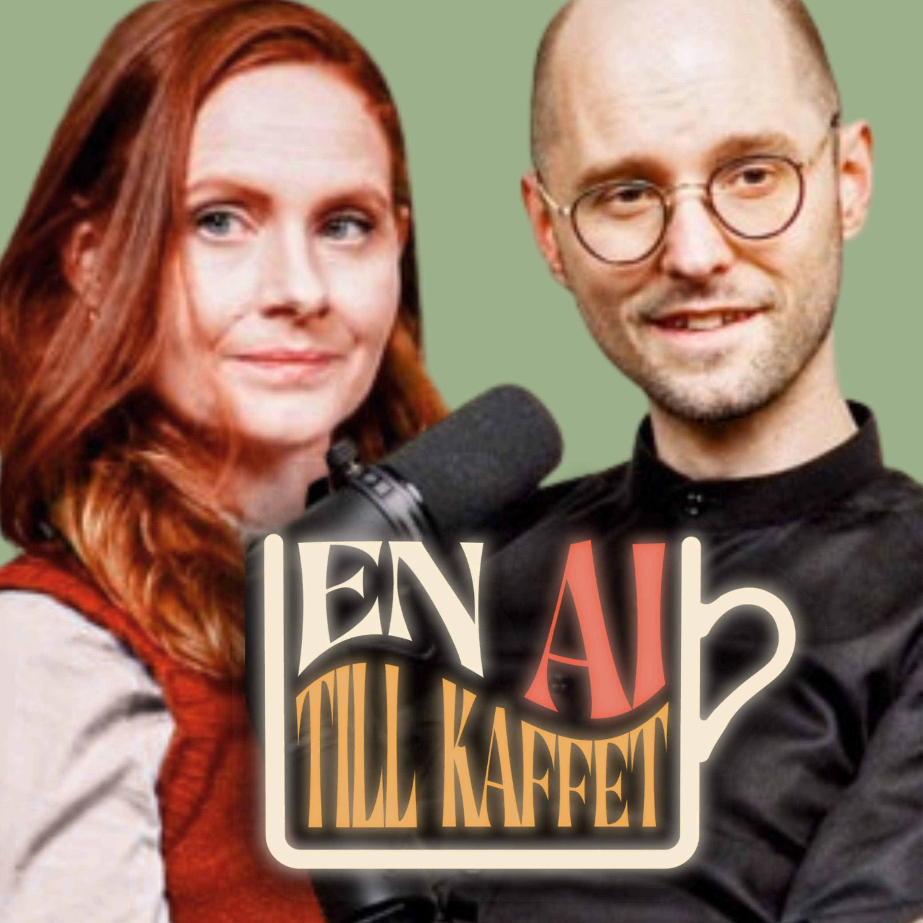 Simon Wijk Stranius & Dmitri Haid: Varför ska robotar se mänskliga ut? | En AI till Kaffet #69