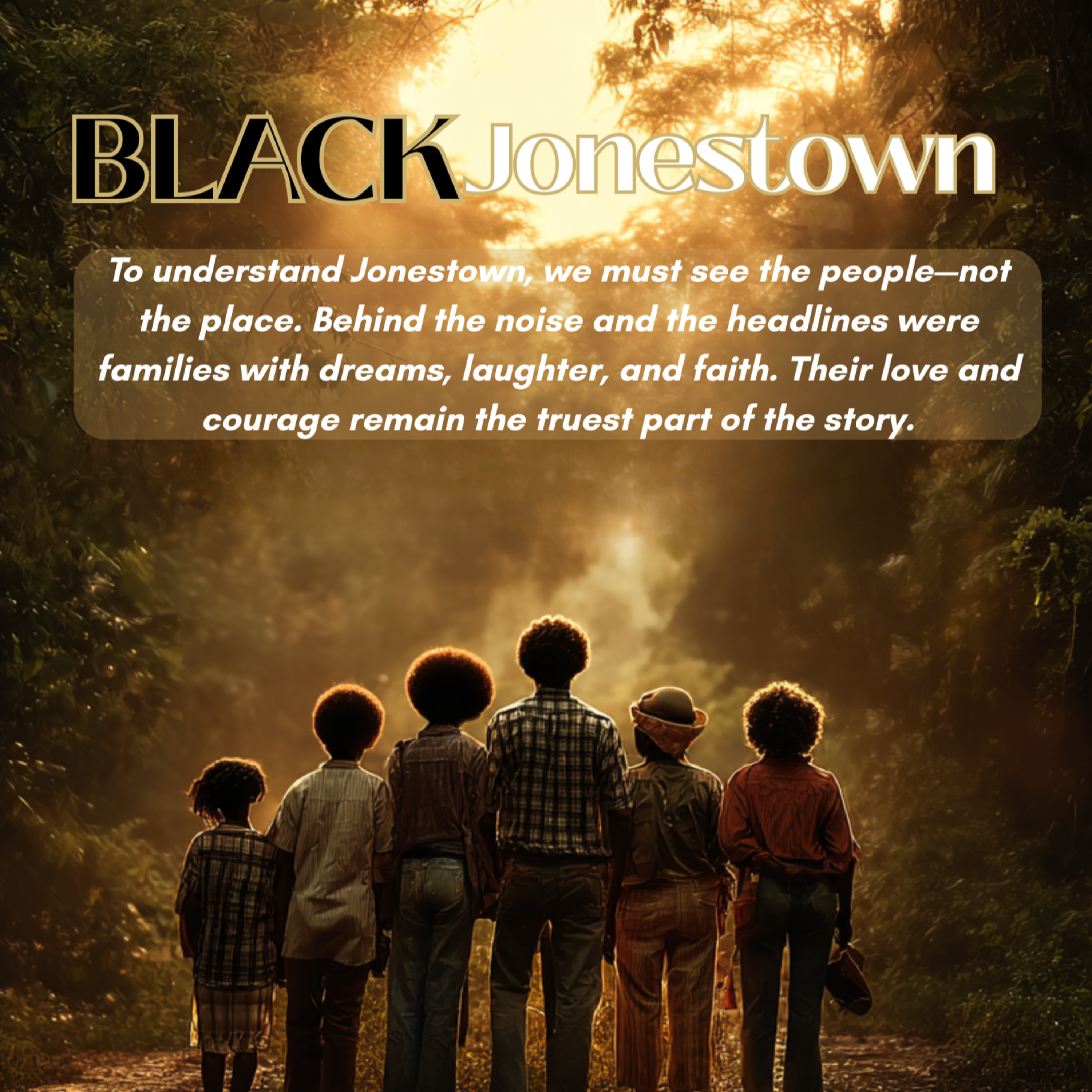 Black Jonestown podcast artwork