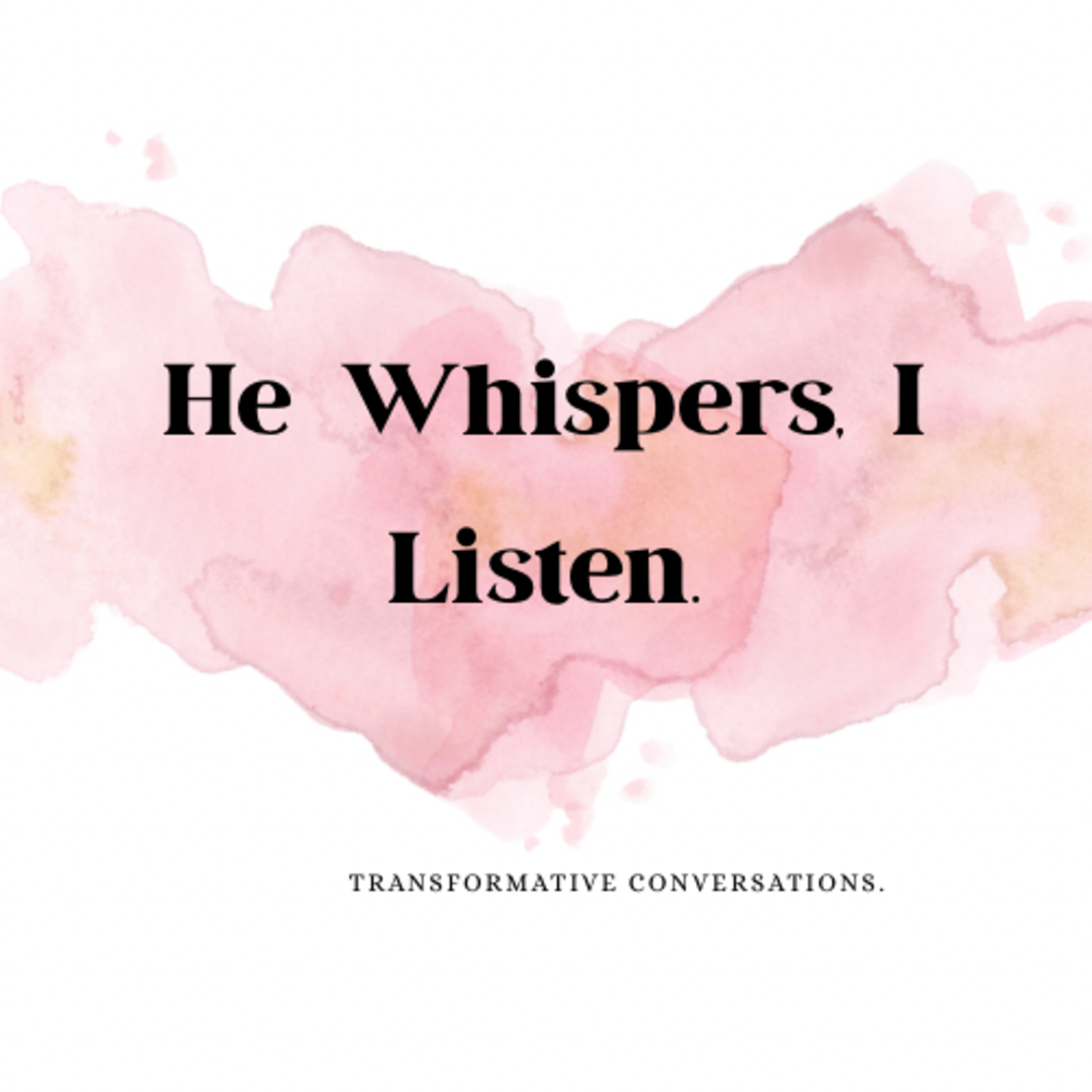 He Whispers, I Listen.🍃