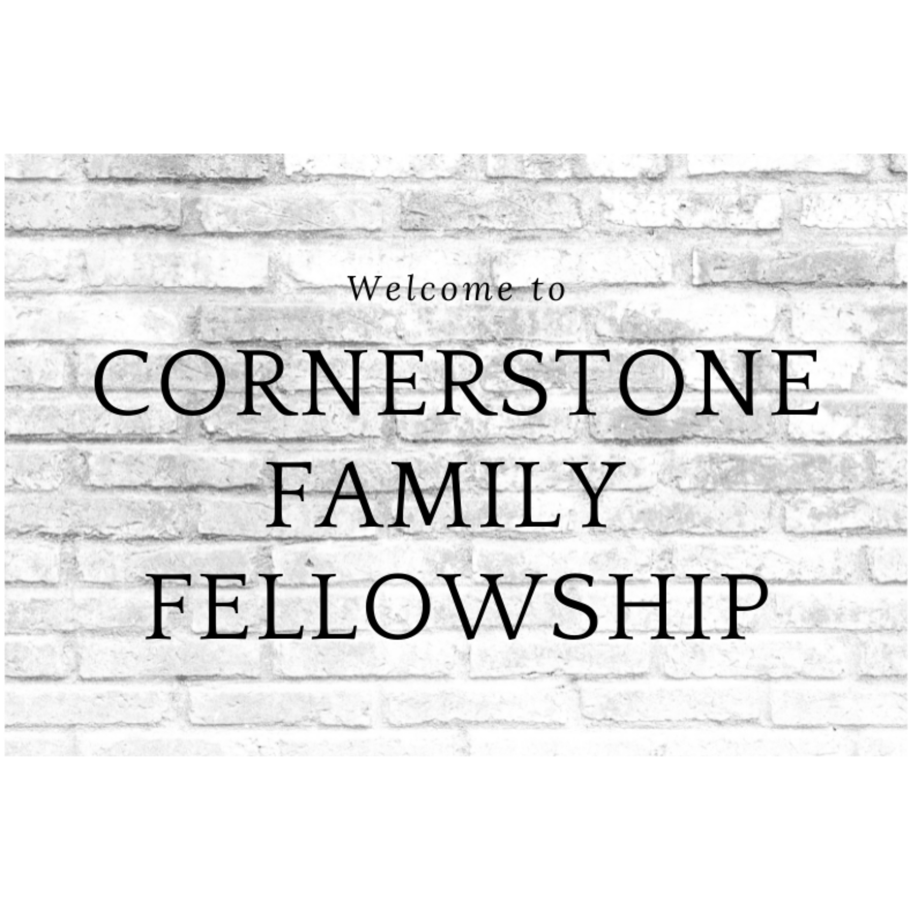 Cornerstone Family Fellowship podcast artwork