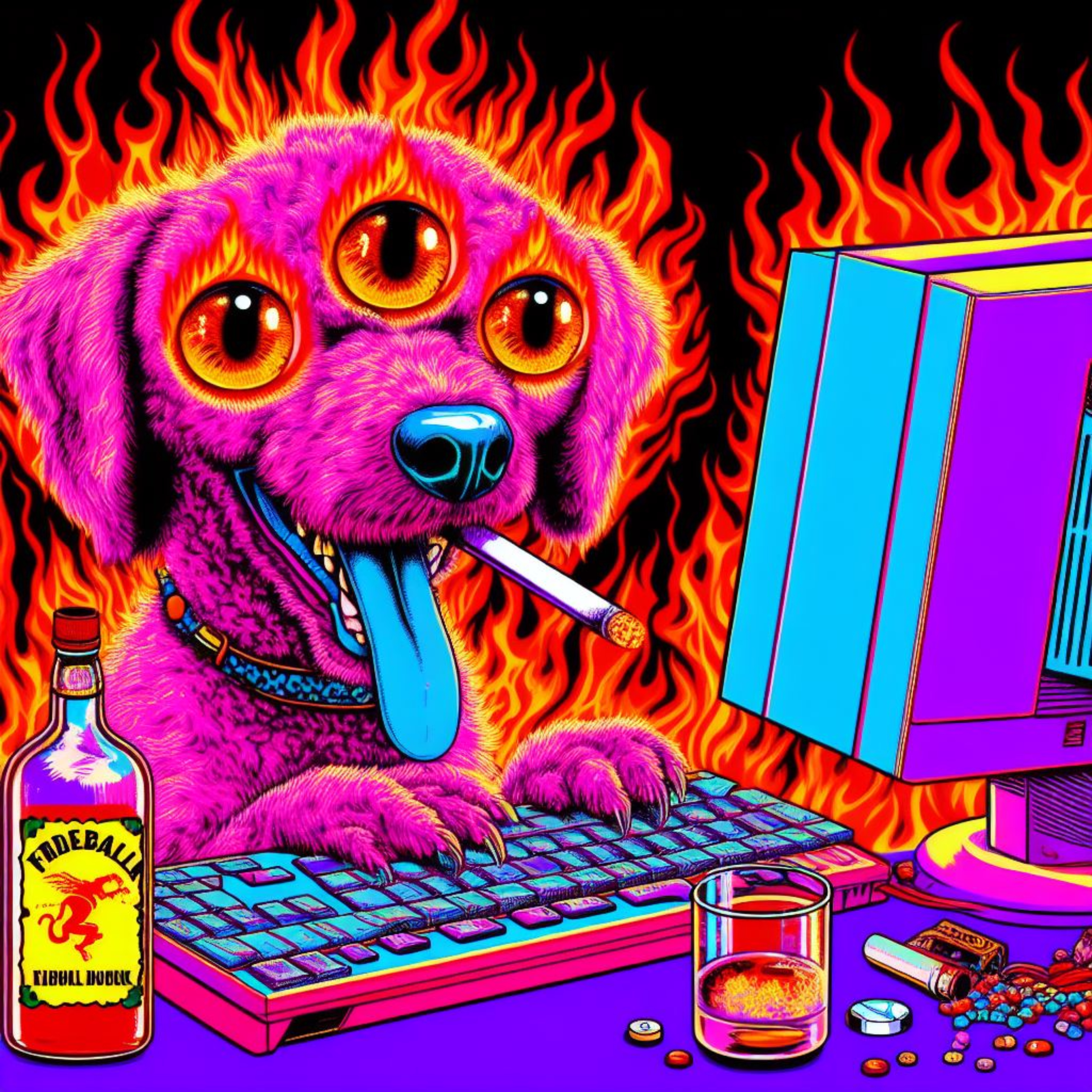 Weird Shit On The Internet podcast artwork