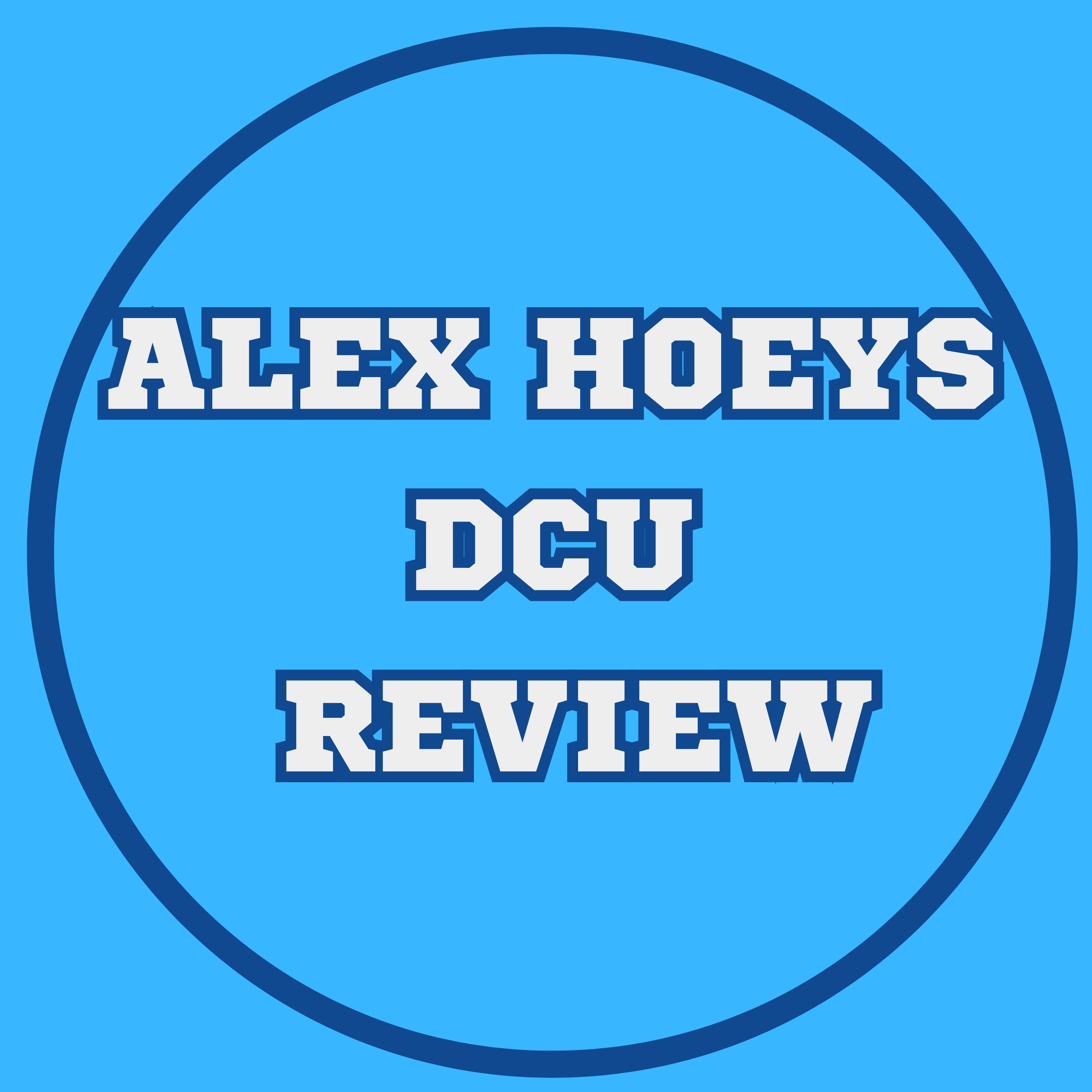 Alex Hoey's DCU Review podcast artwork