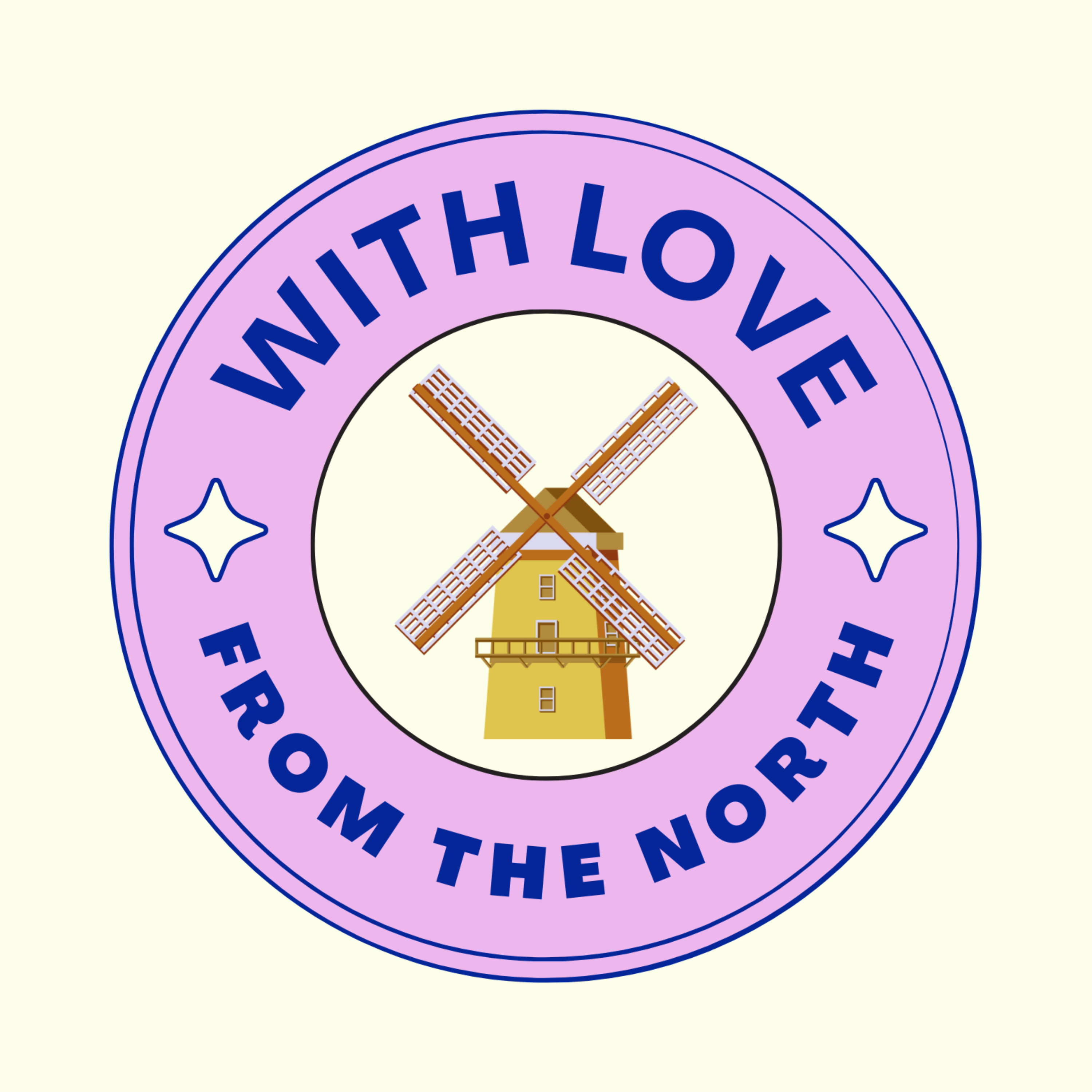 With Love, from the North podcast artwork