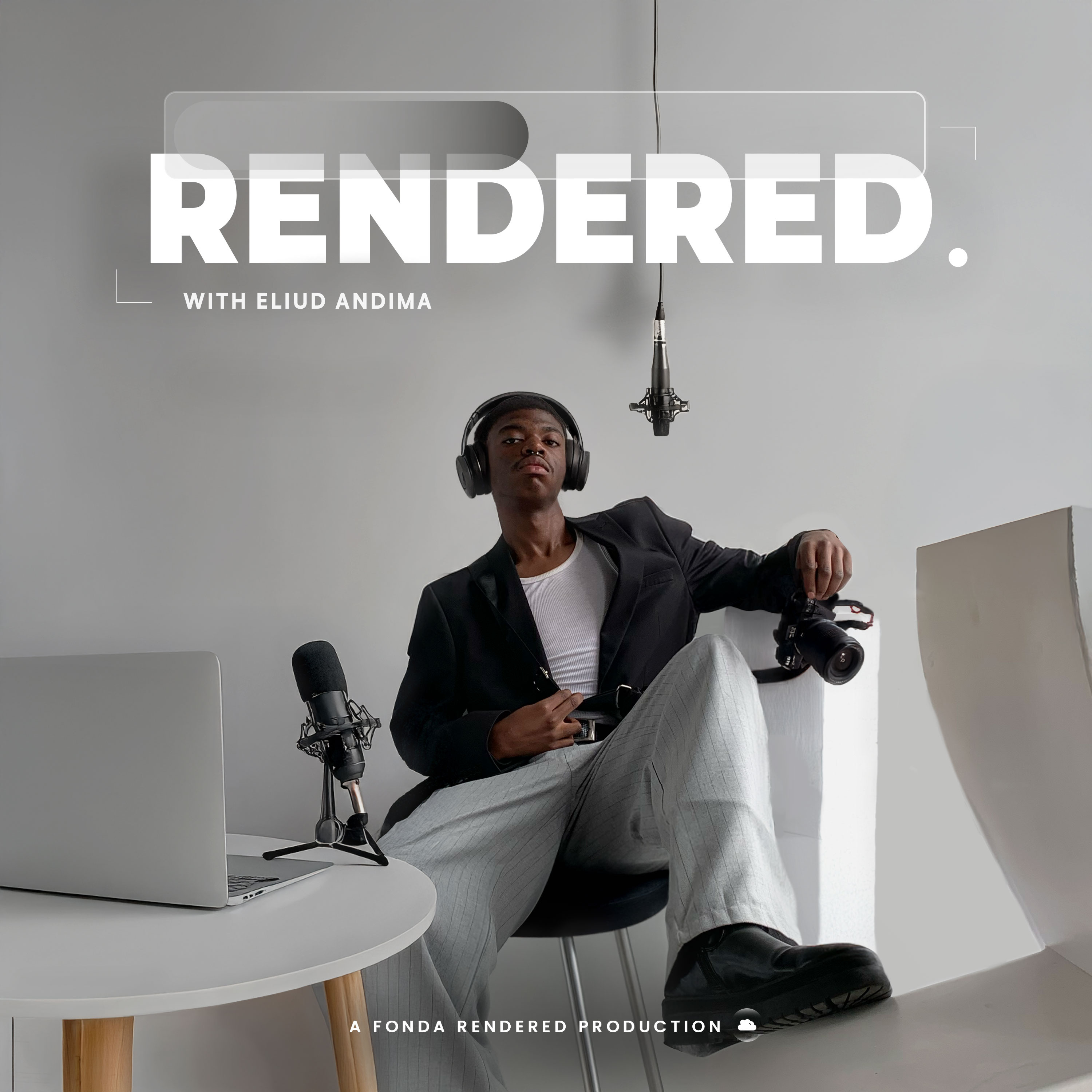 Rendered podcast artwork