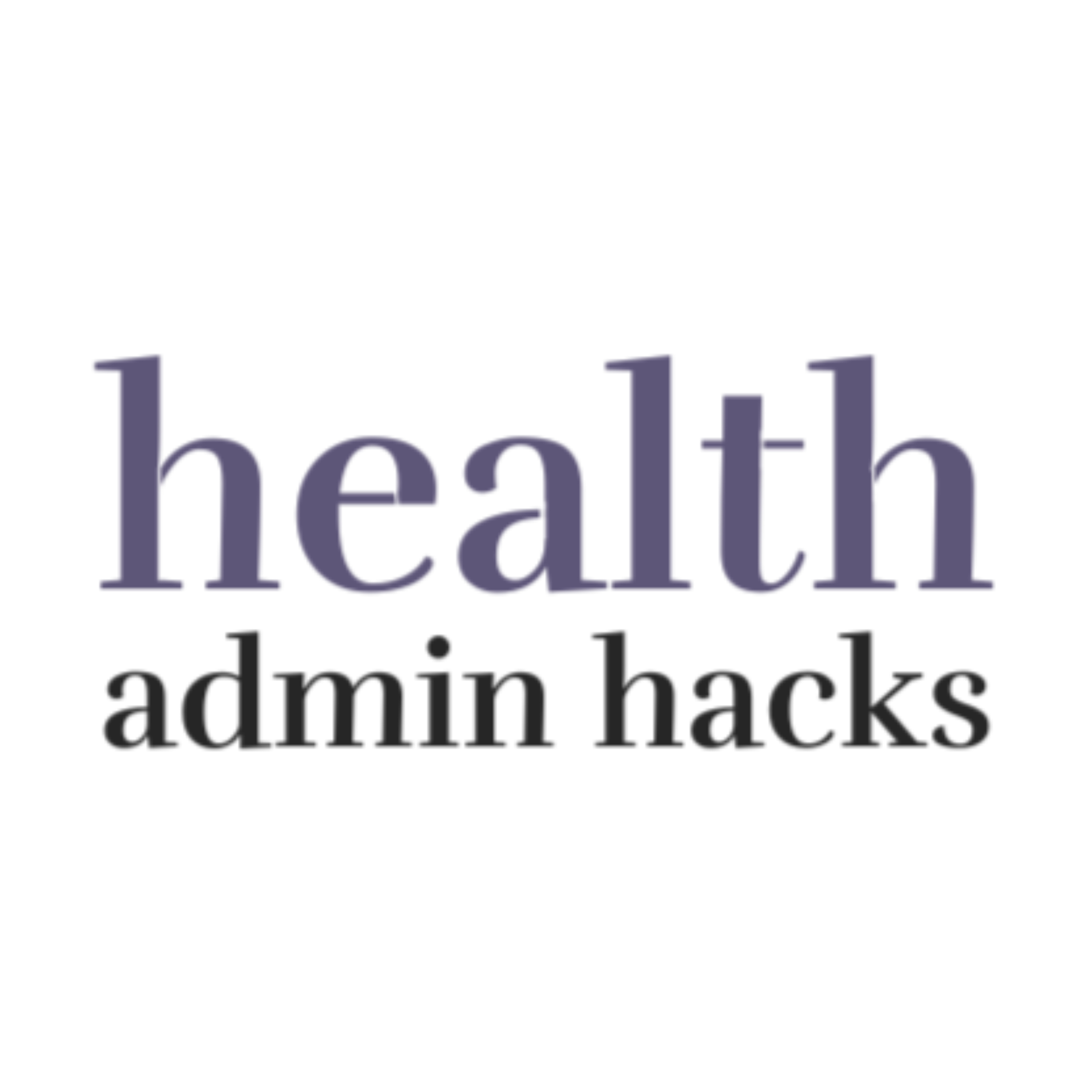 Health Admin Hacks 🛠️✨ podcast artwork