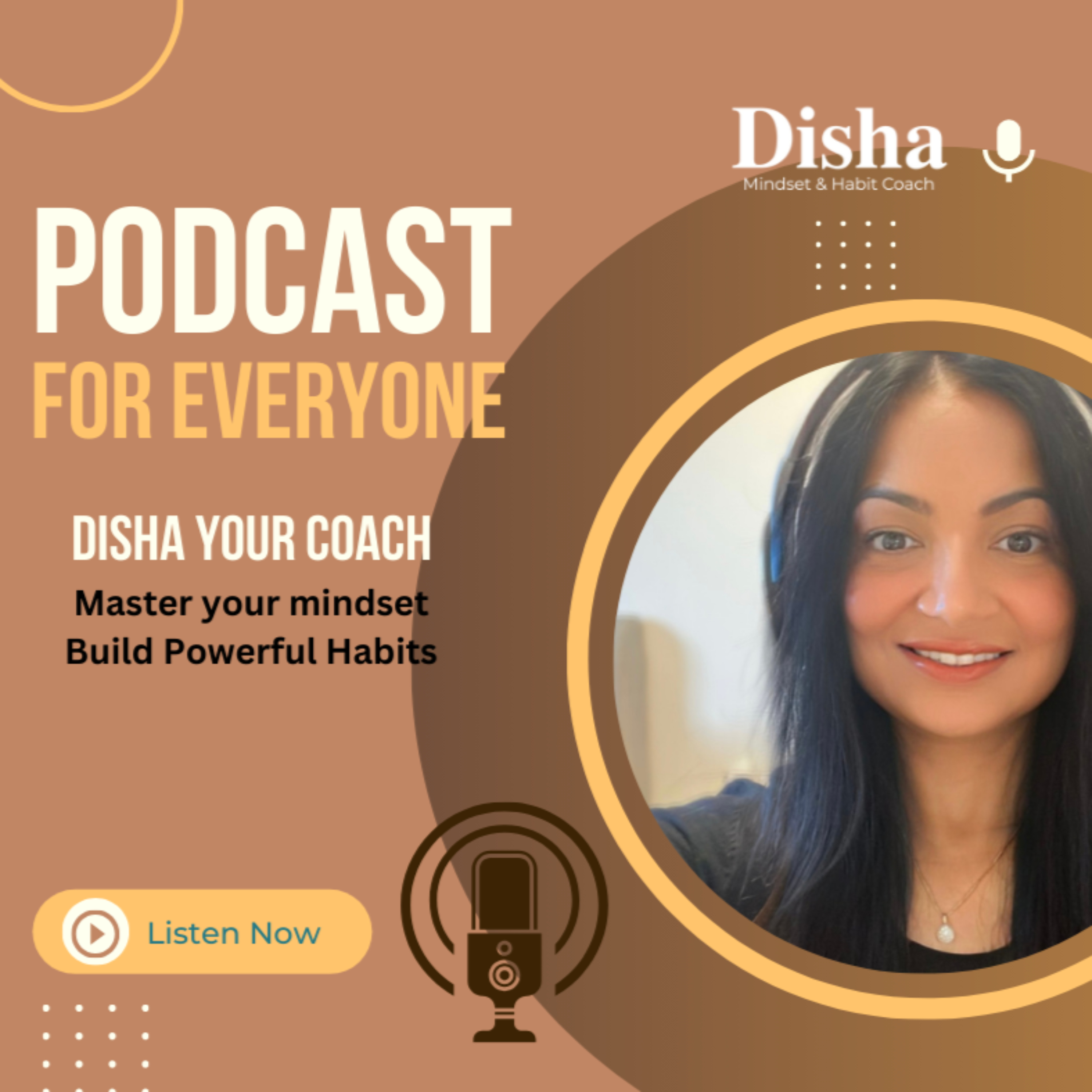 Disha Your Coach podcast artwork