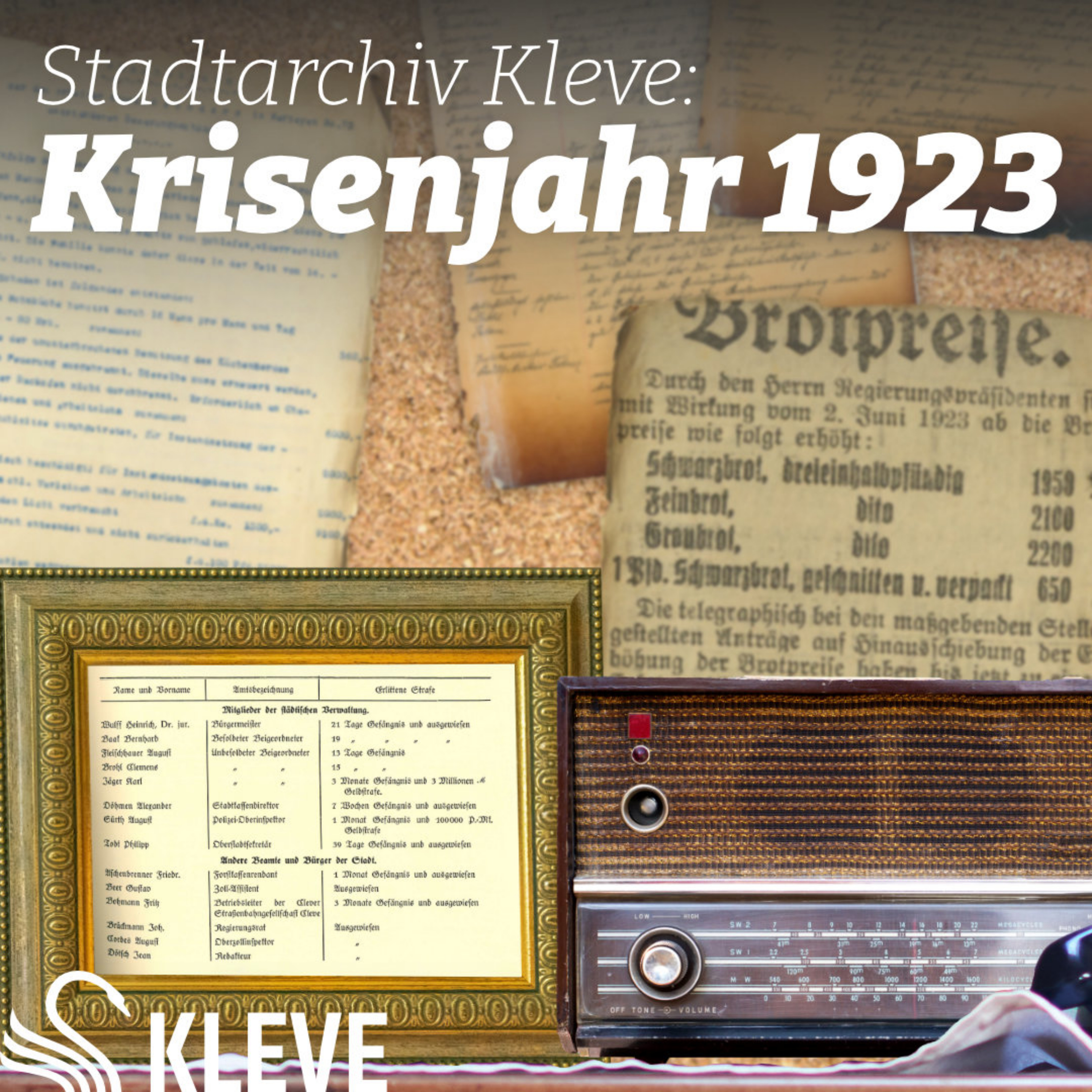 Das Krisenjahr 1923 in Kleve: Von Verhaftungen, Protesten und Plünderungen podcast artwork