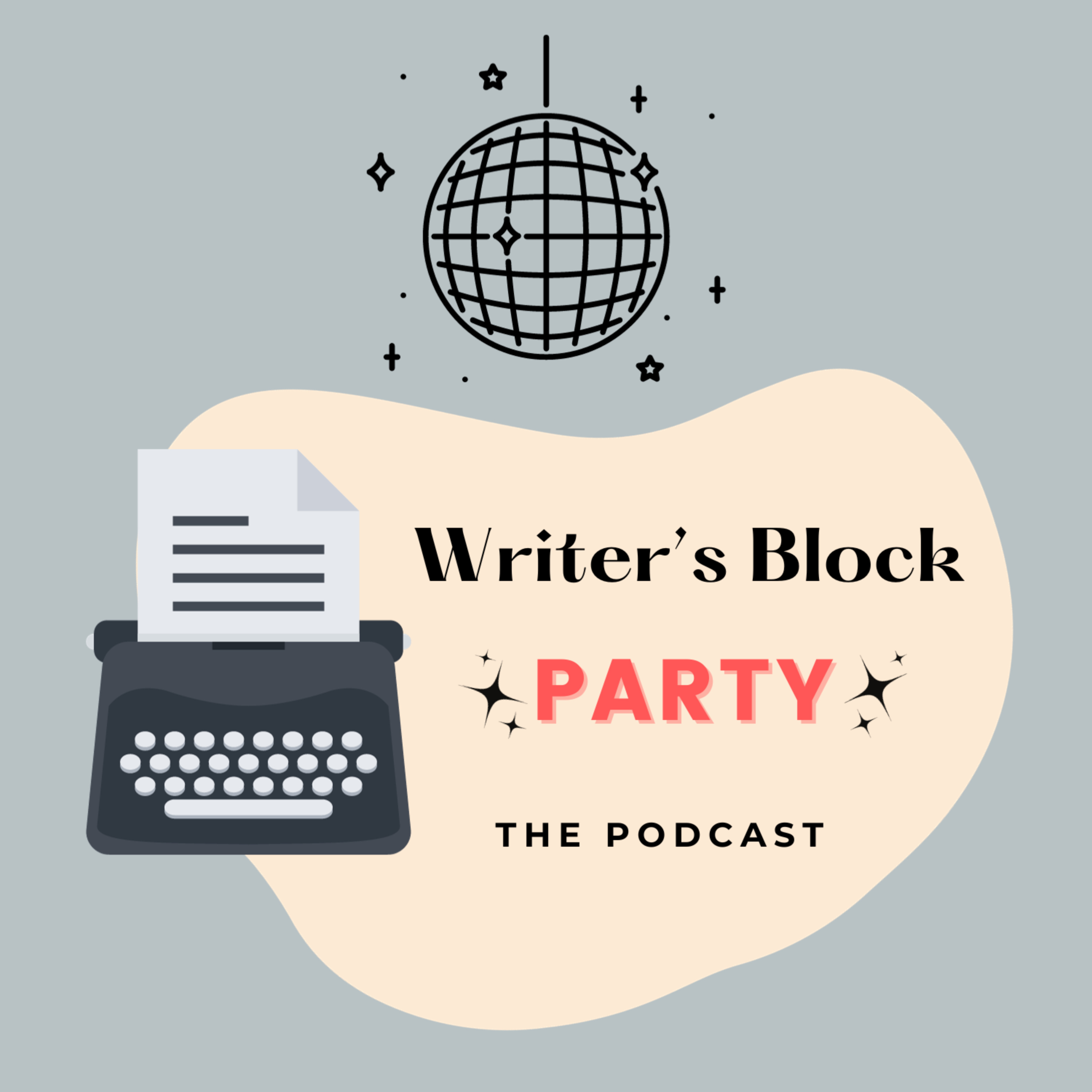 Writer's Block Party podcast artwork