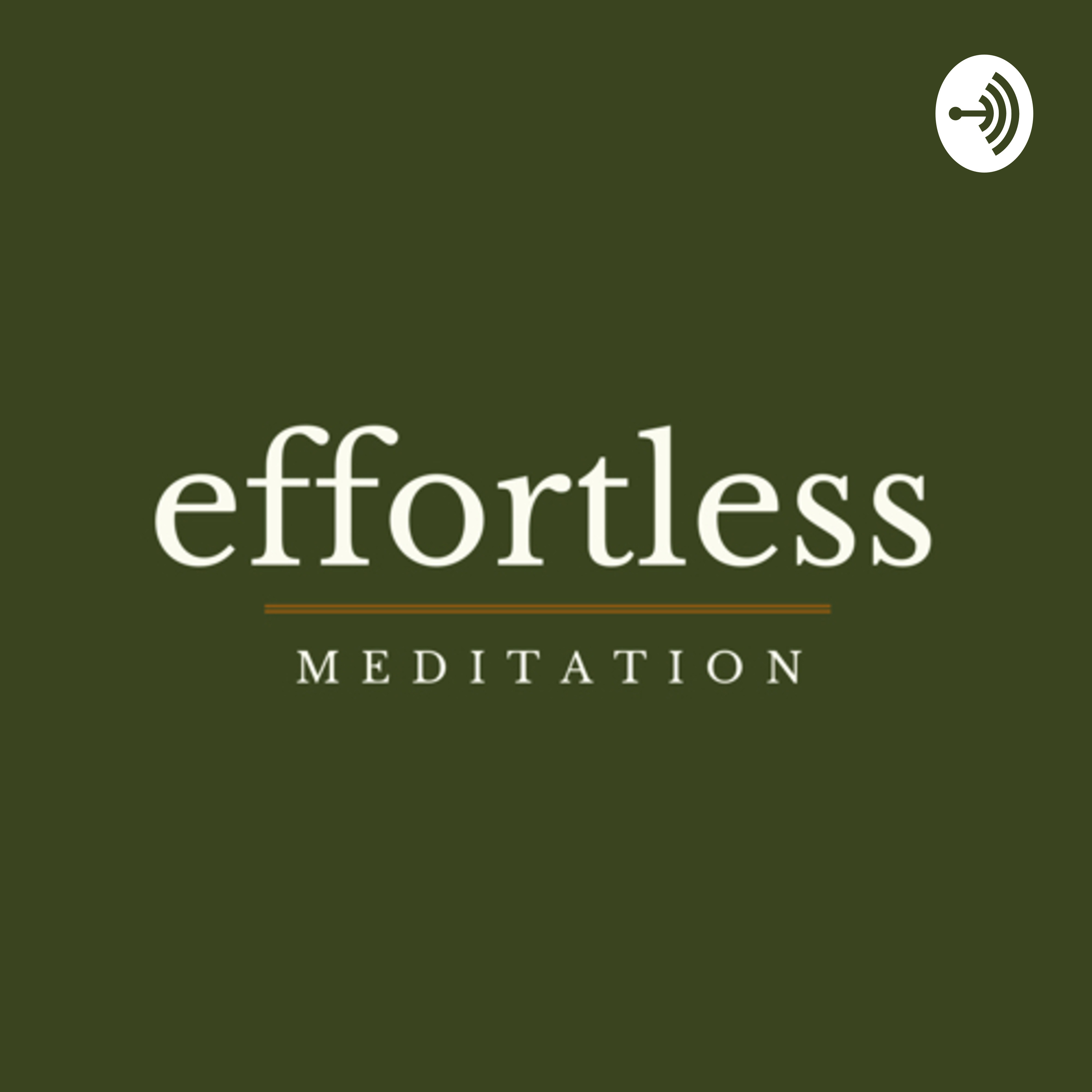 EMP "Effortless Meditation Podcast.com" podcast artwork