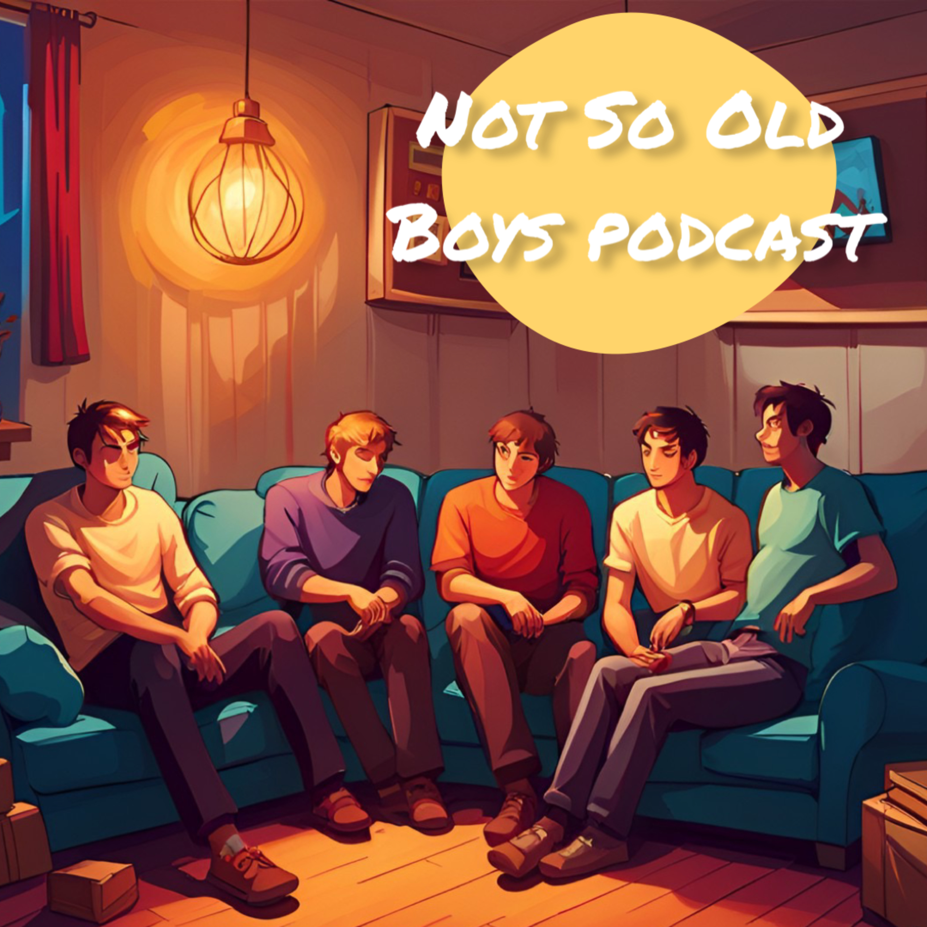 Not So Old Boys podcast artwork