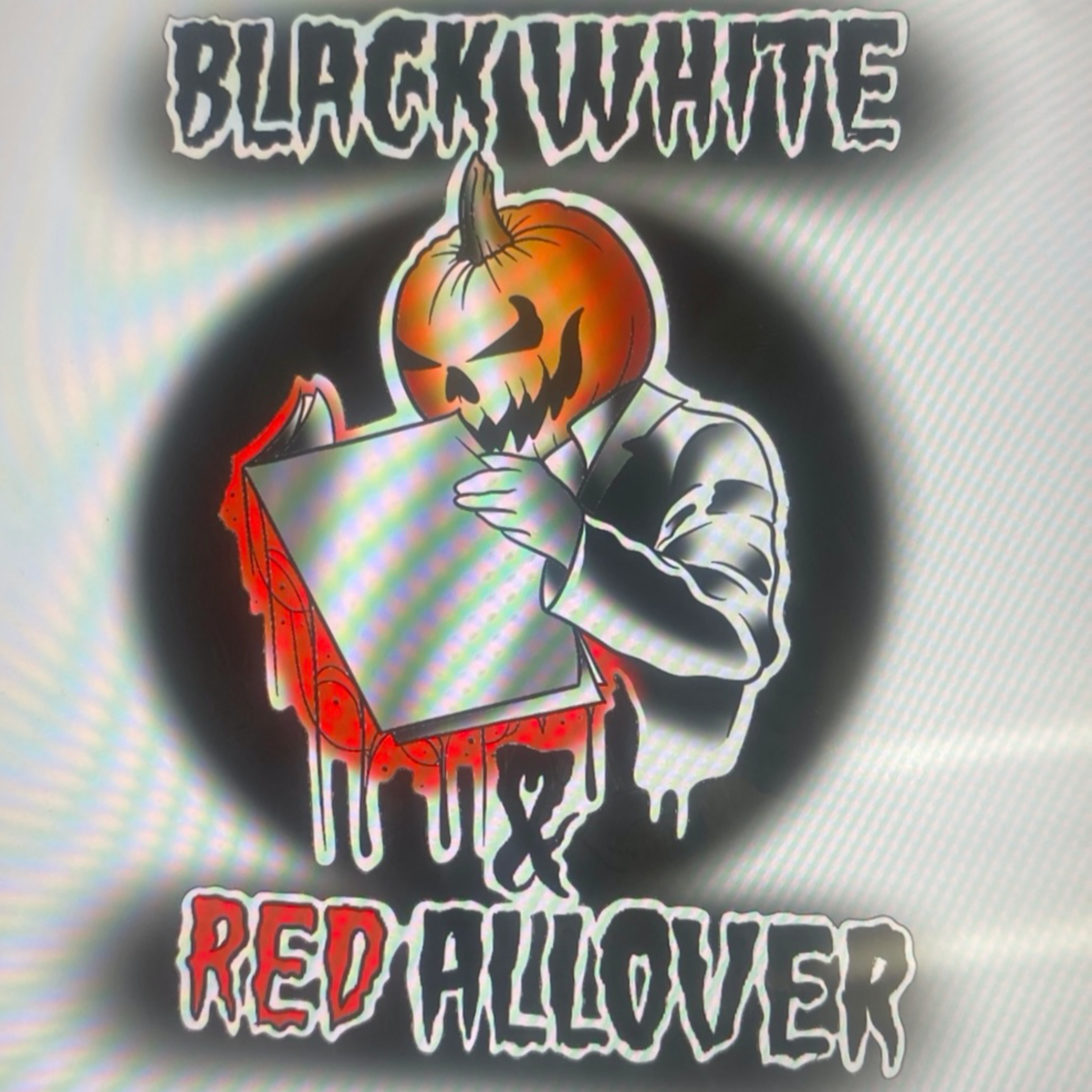 Black White and Red All Over