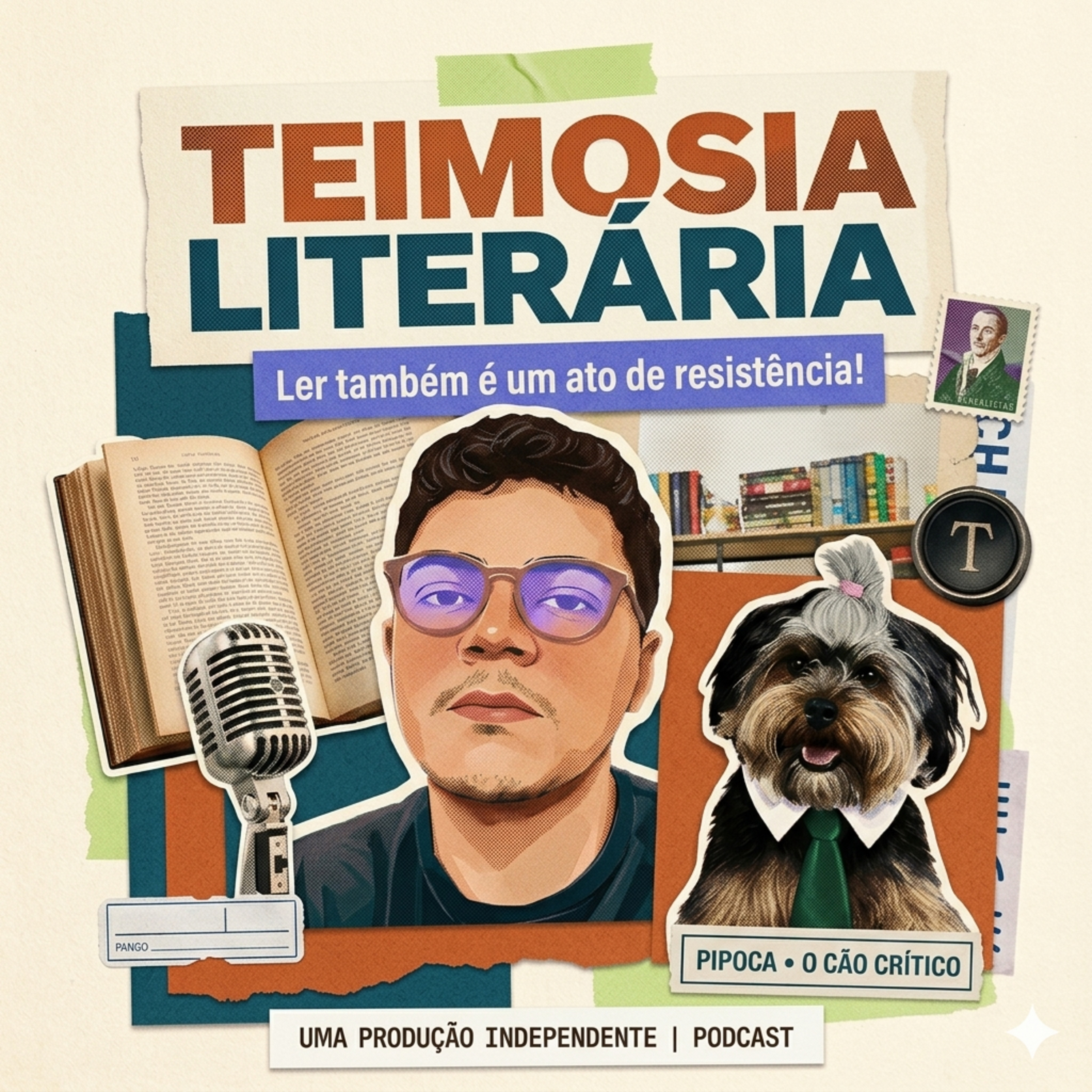 🎙️ Teimosia Literária
