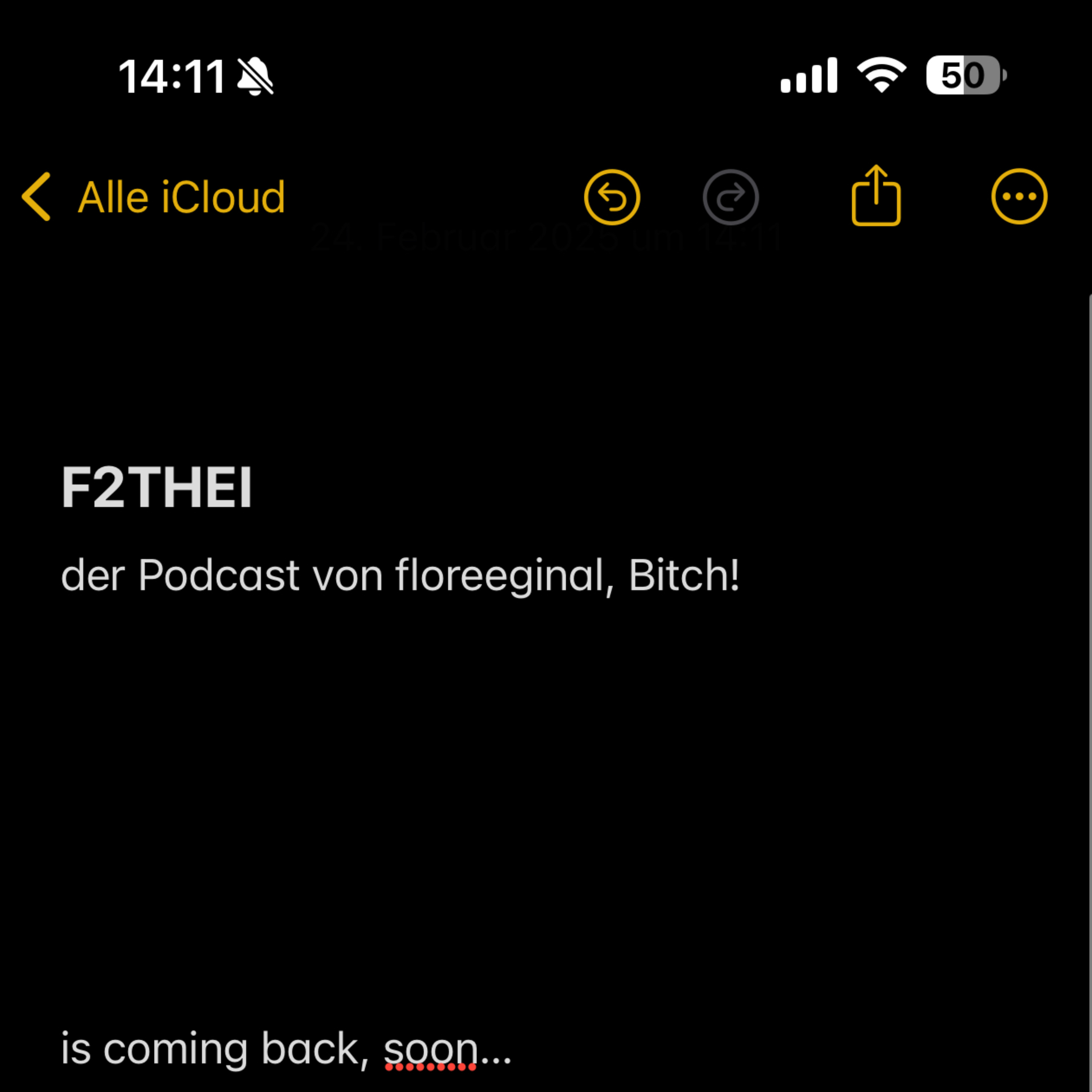 F2THEI, Bitch!