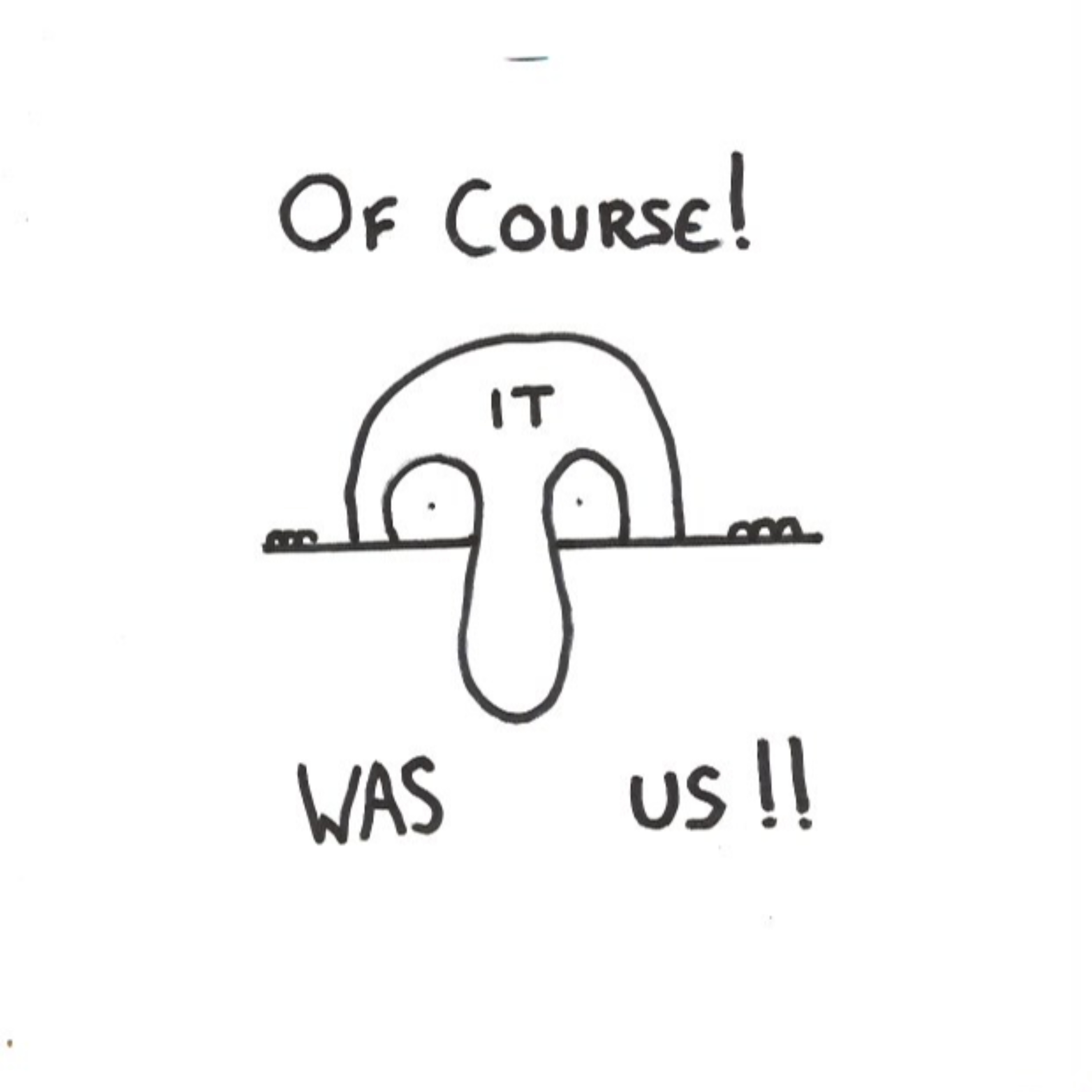 Of Course It WAS us! podcast artwork