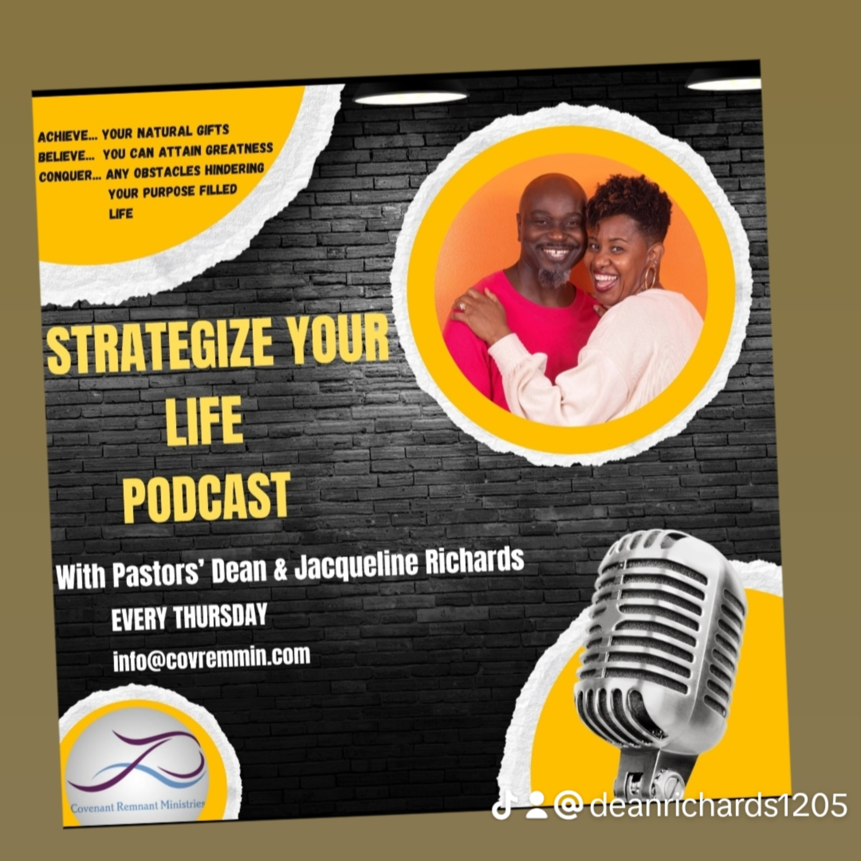 Strategize Your Life Podcast with Pastors Dean and Jacqueline Richards