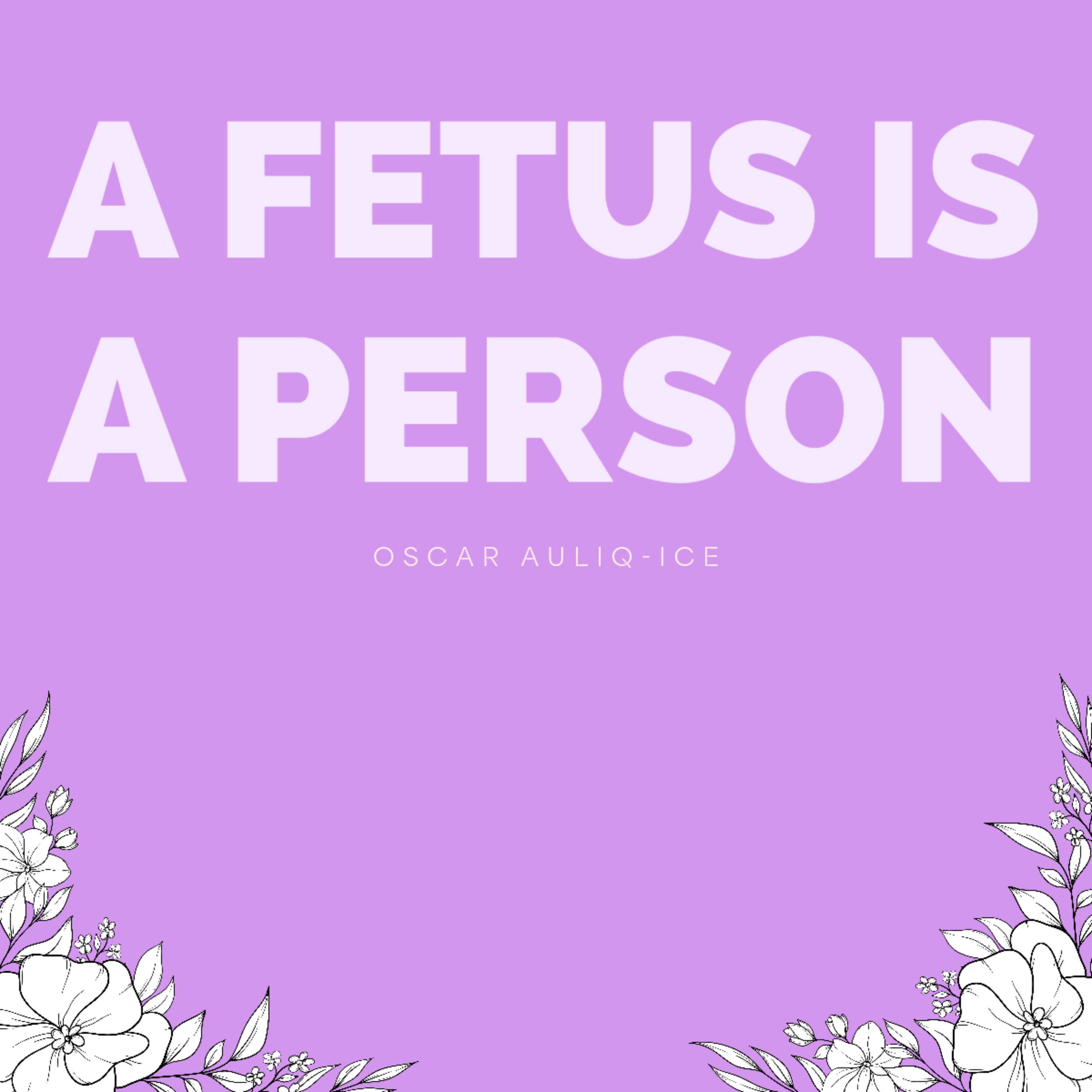 A Fetus Is a Person podcast artwork