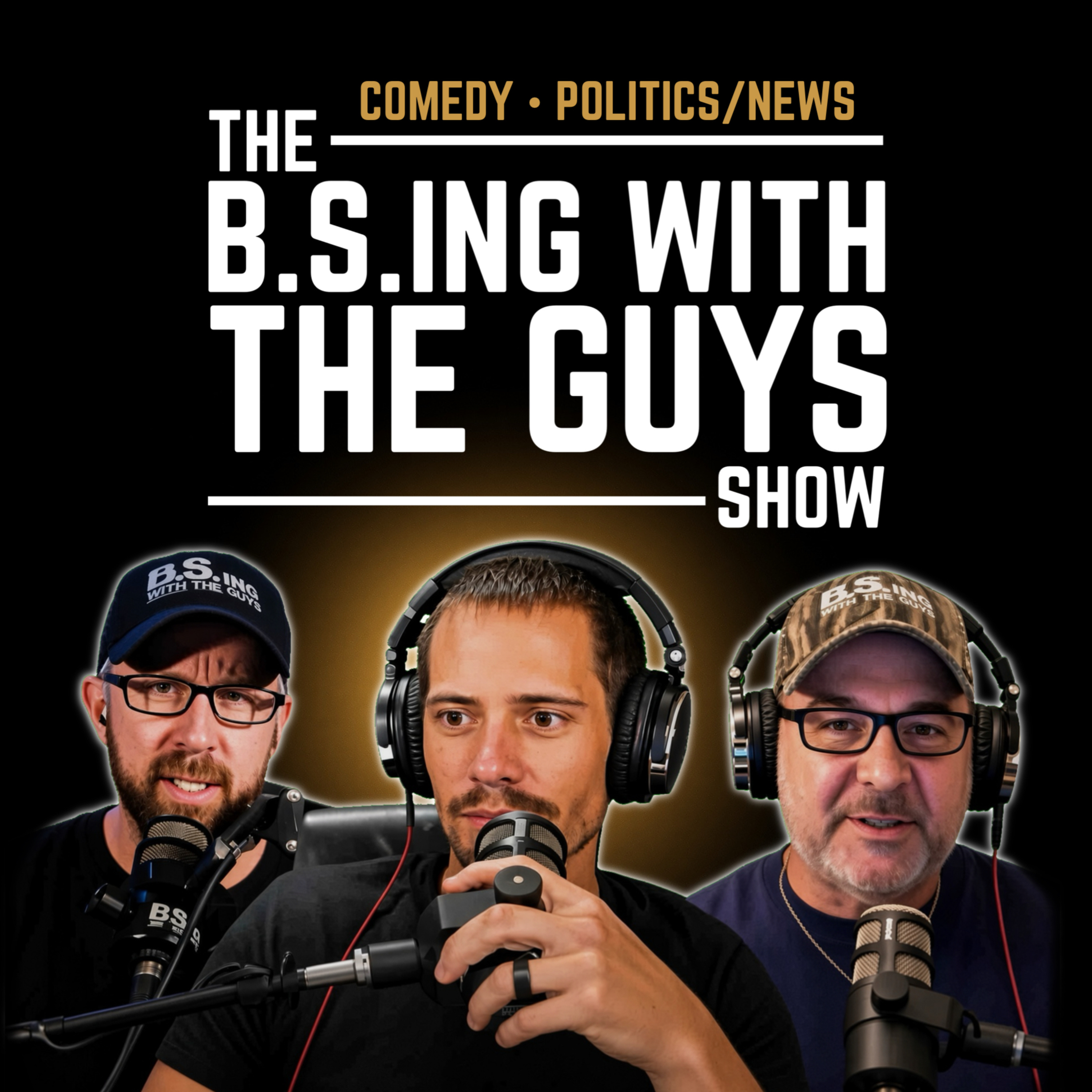 Trumps Gaza cease fire, government shutdown, Portland a lost cause? and more! | B.S.W.T.G. Live episode artwork