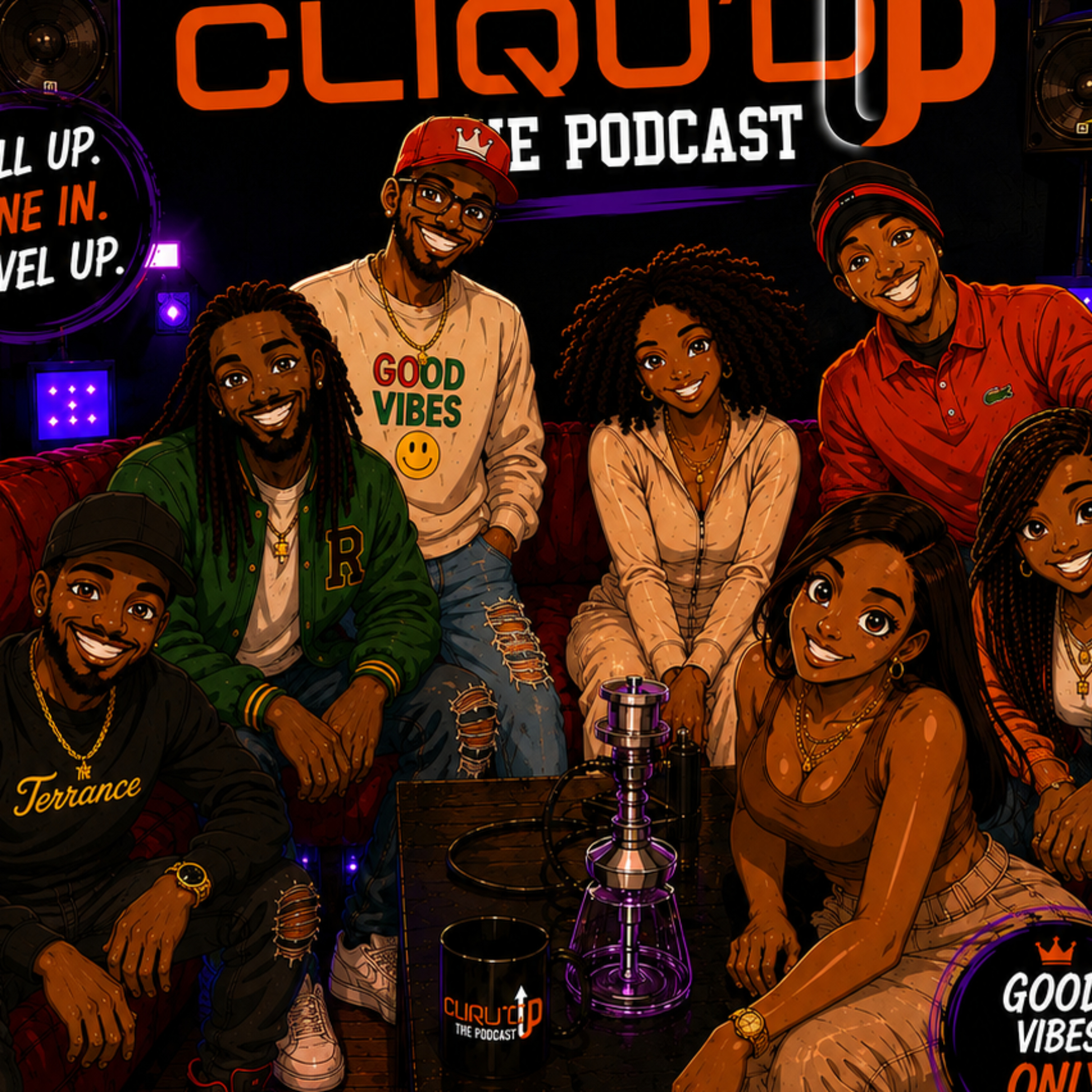 Cliqu'd Up The Podcast podcast artwork