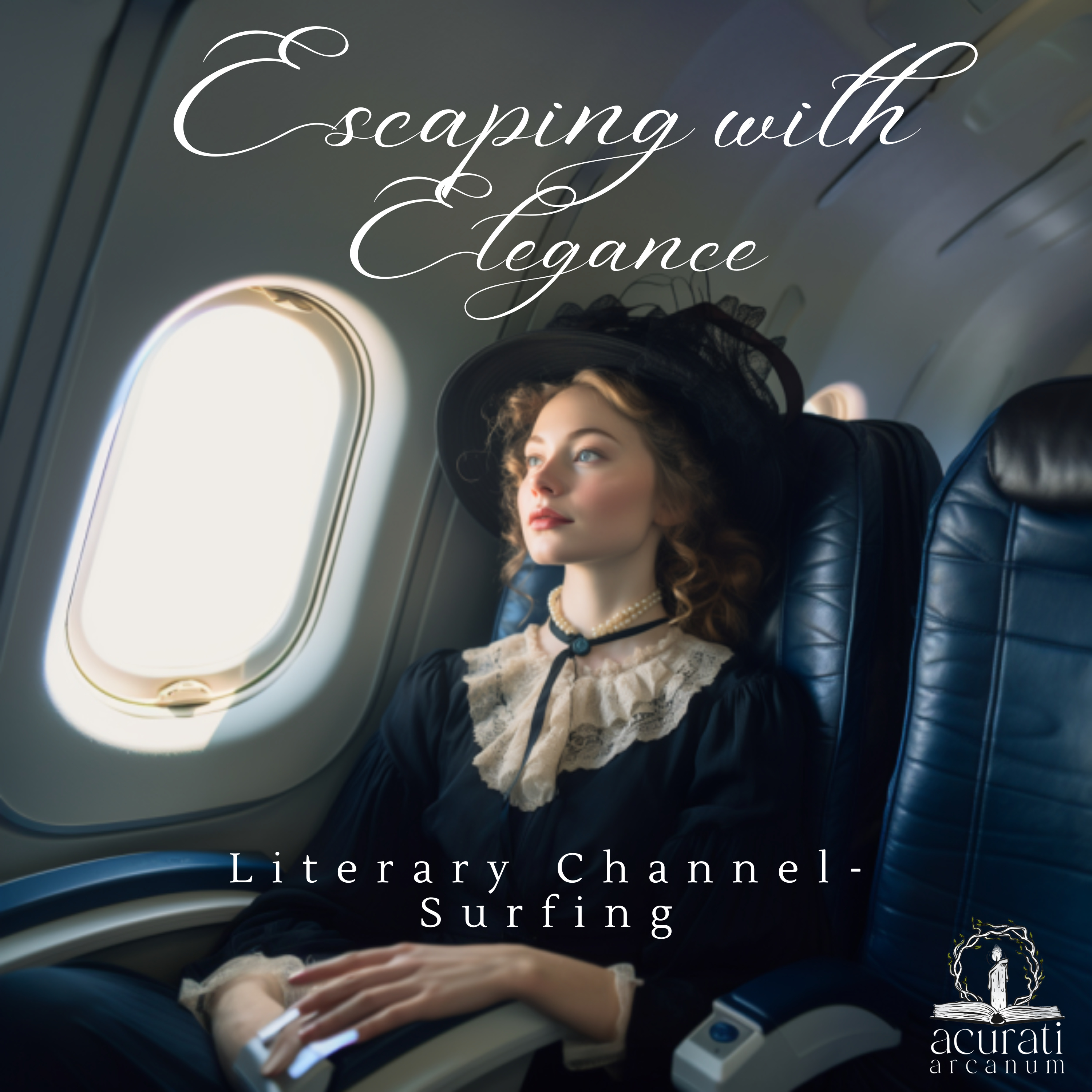 Escaping with Elegance — Literary Channel-Surfing podcast artwork