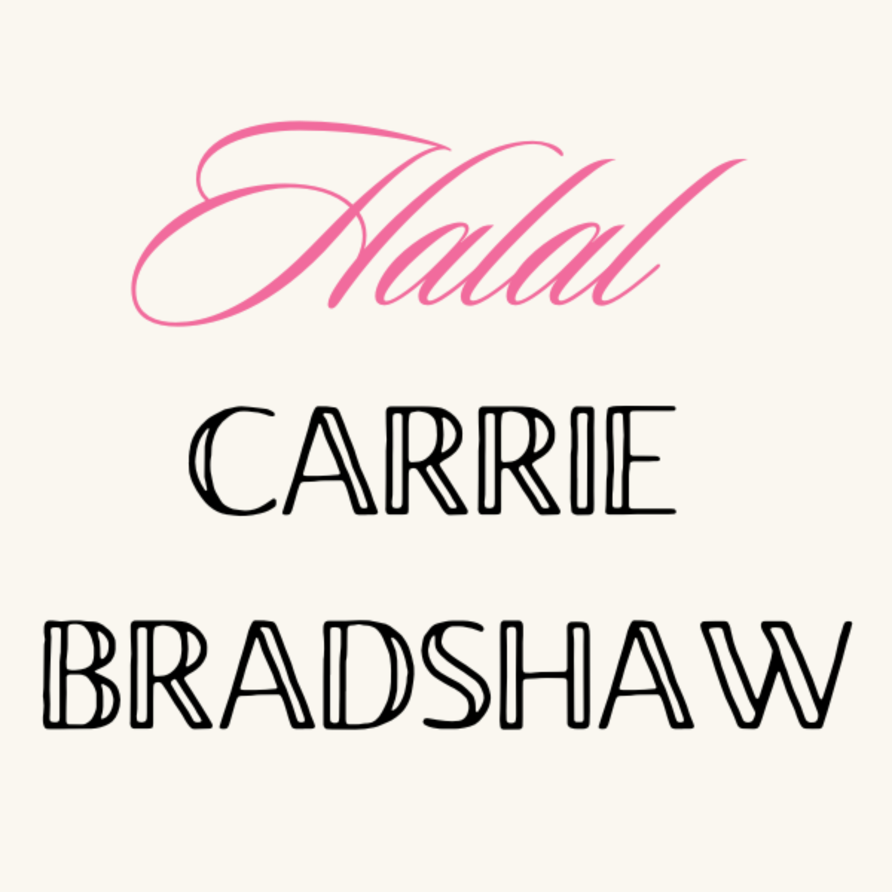 Halal Carrie Bradshaw