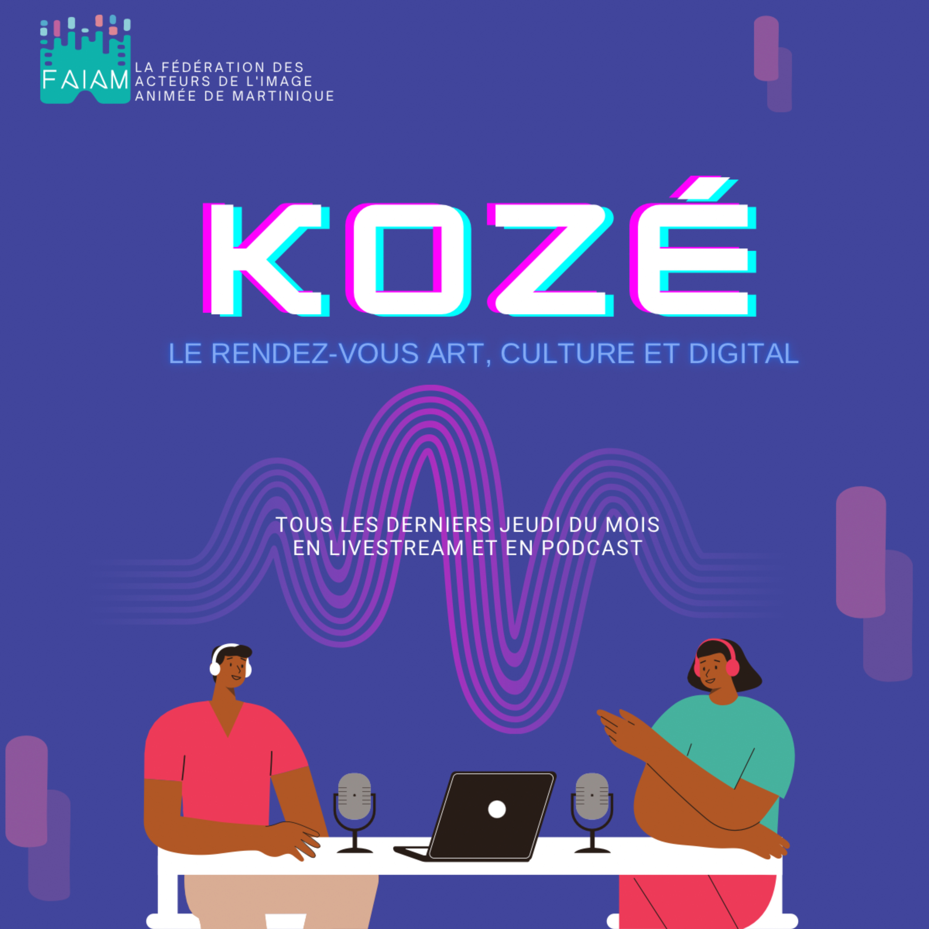 Kozé podcast artwork