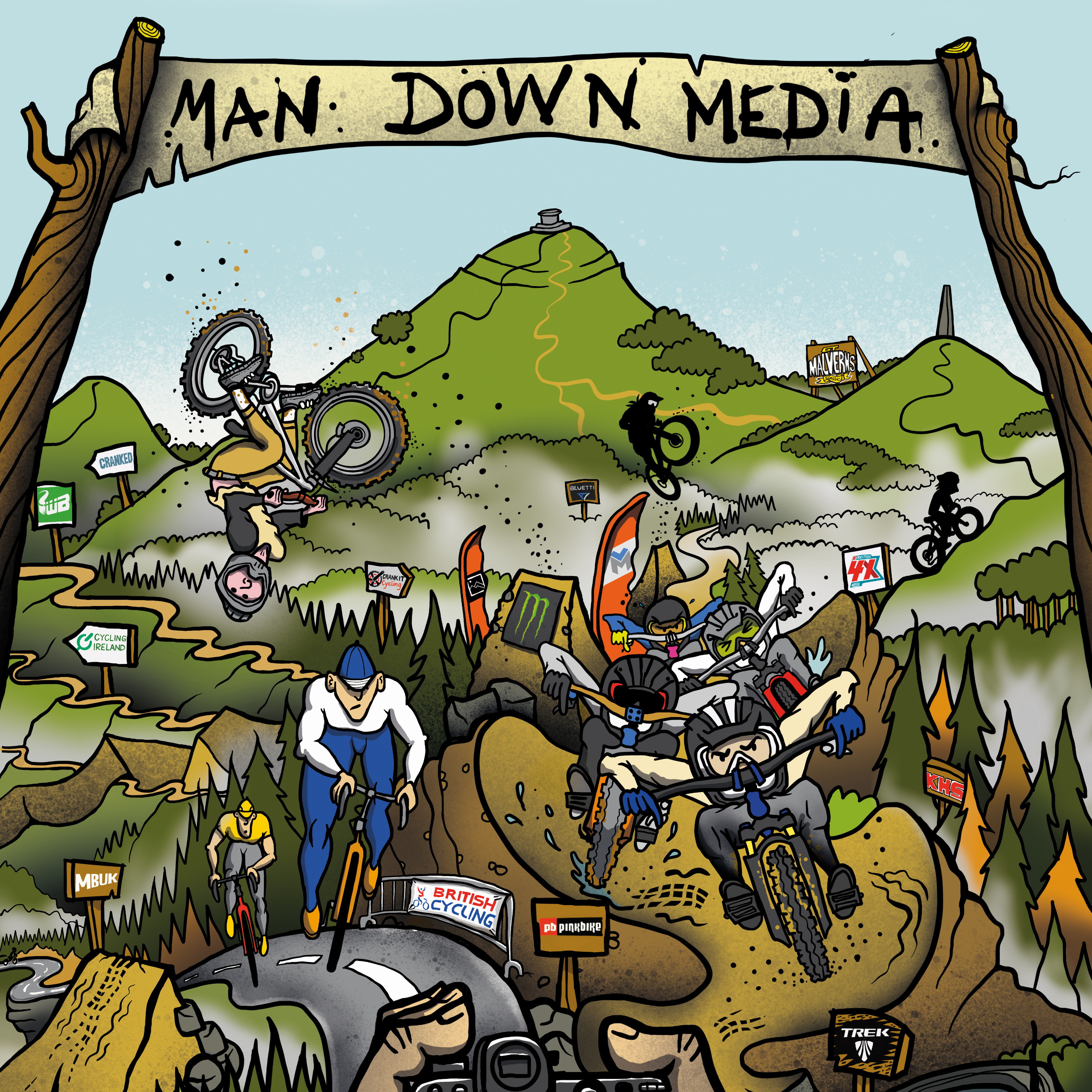 Man Down Media Podcast podcast artwork
