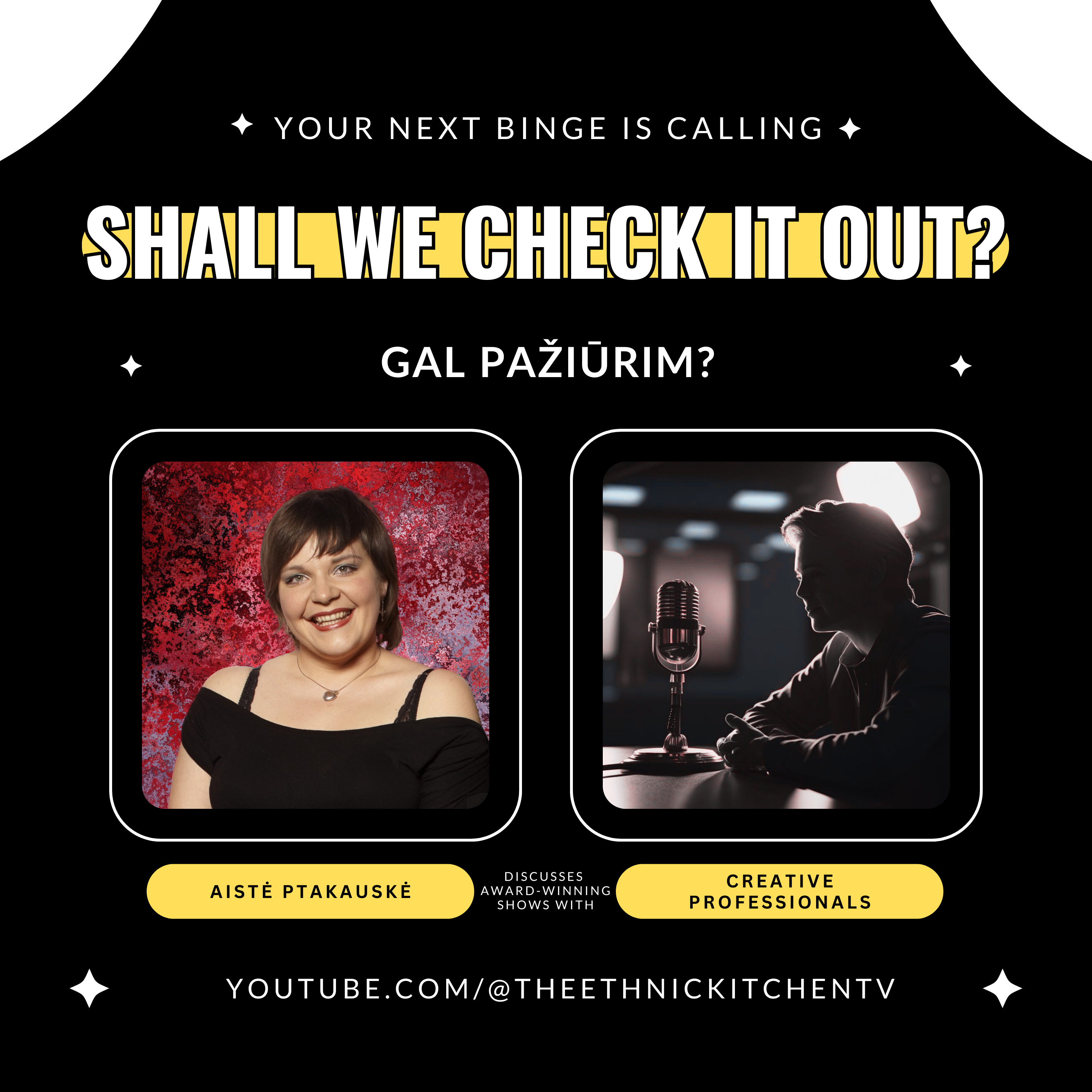 Shall we Check it out? (Gal pažiūrim?)