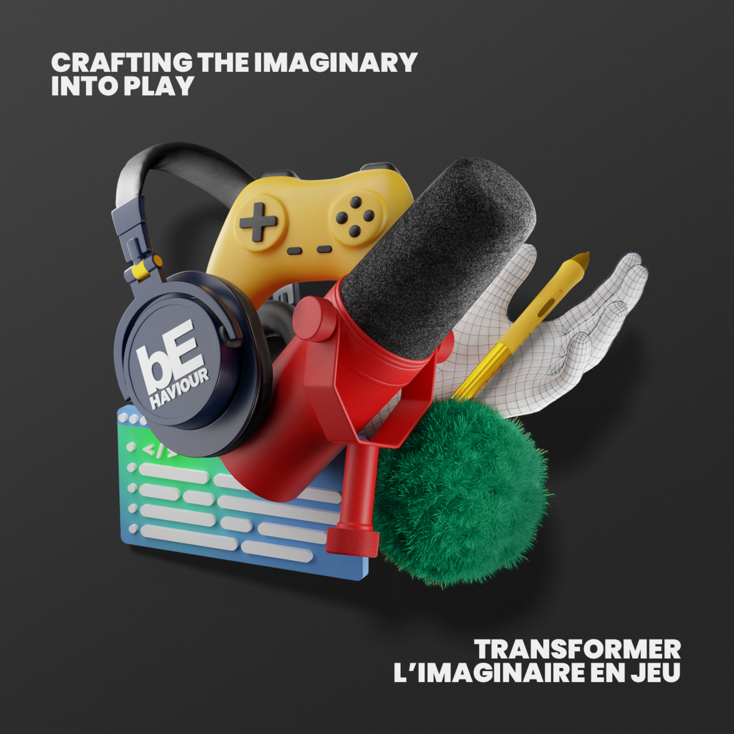 Crafting the imaginary into play / Transformer l'imaginaire en jeu podcast artwork