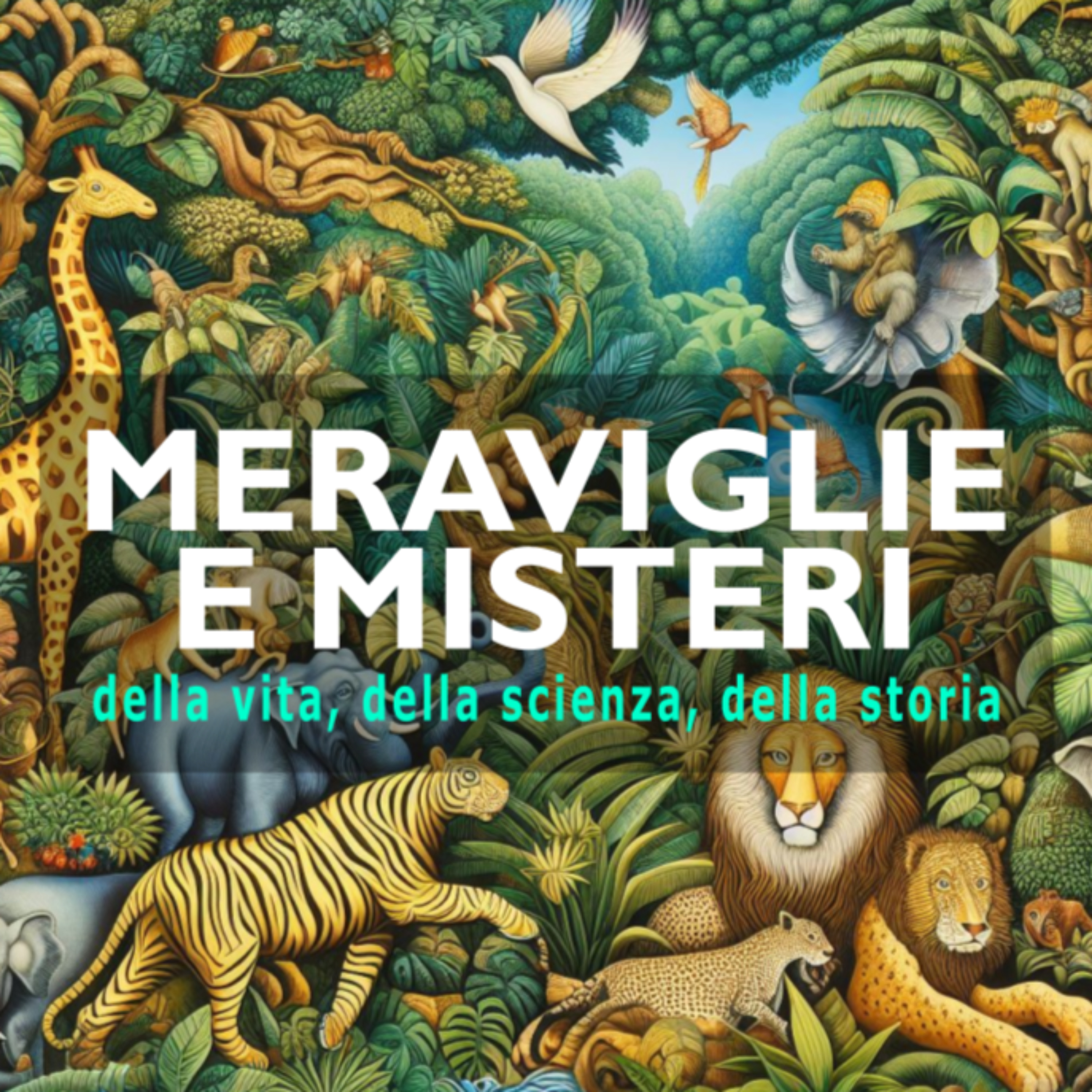 Meraviglie e misteri, della vita, della scienza, della storia podcast artwork