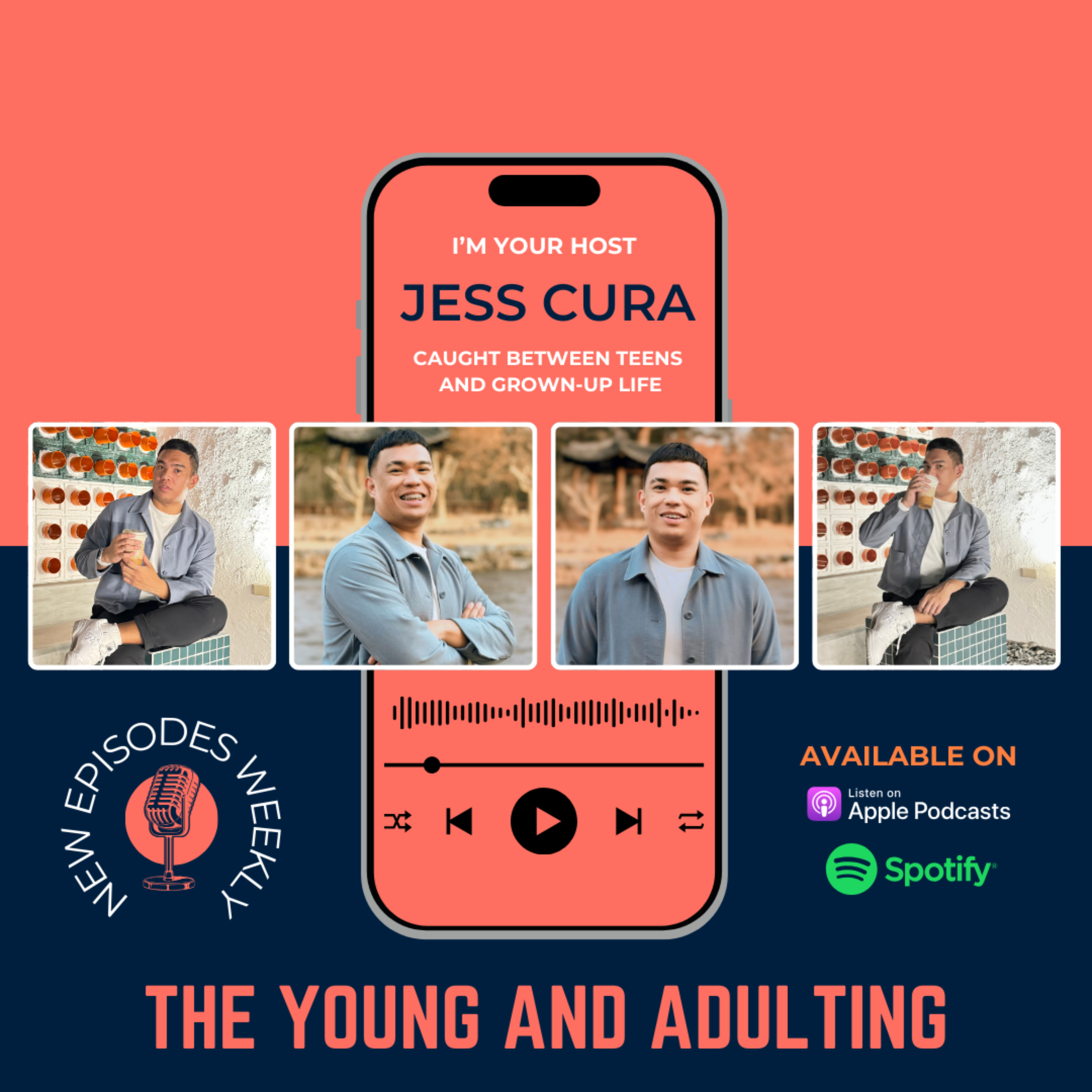 The Young and Adulting Podcast with Jess! podcast artwork