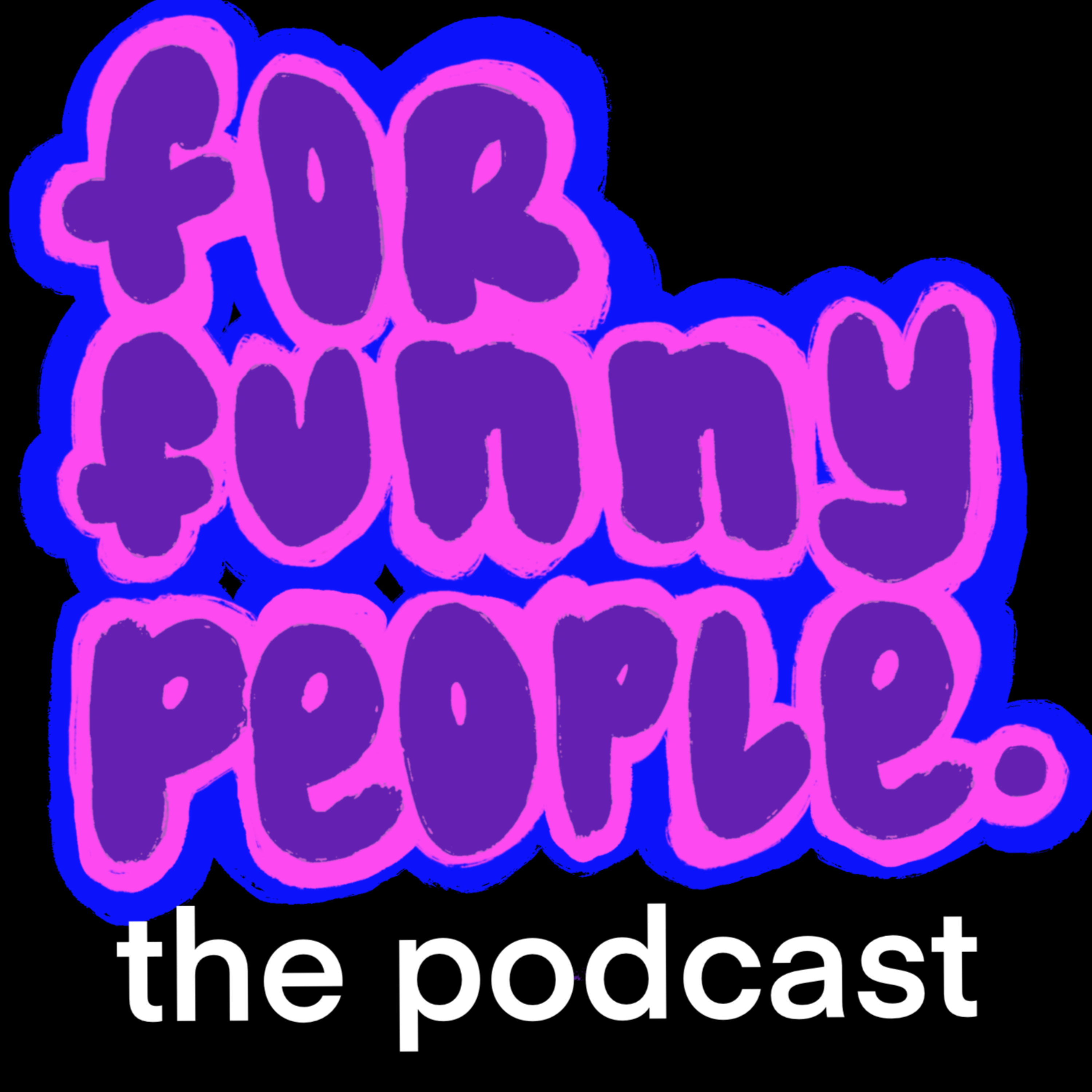 for funny people podcast artwork