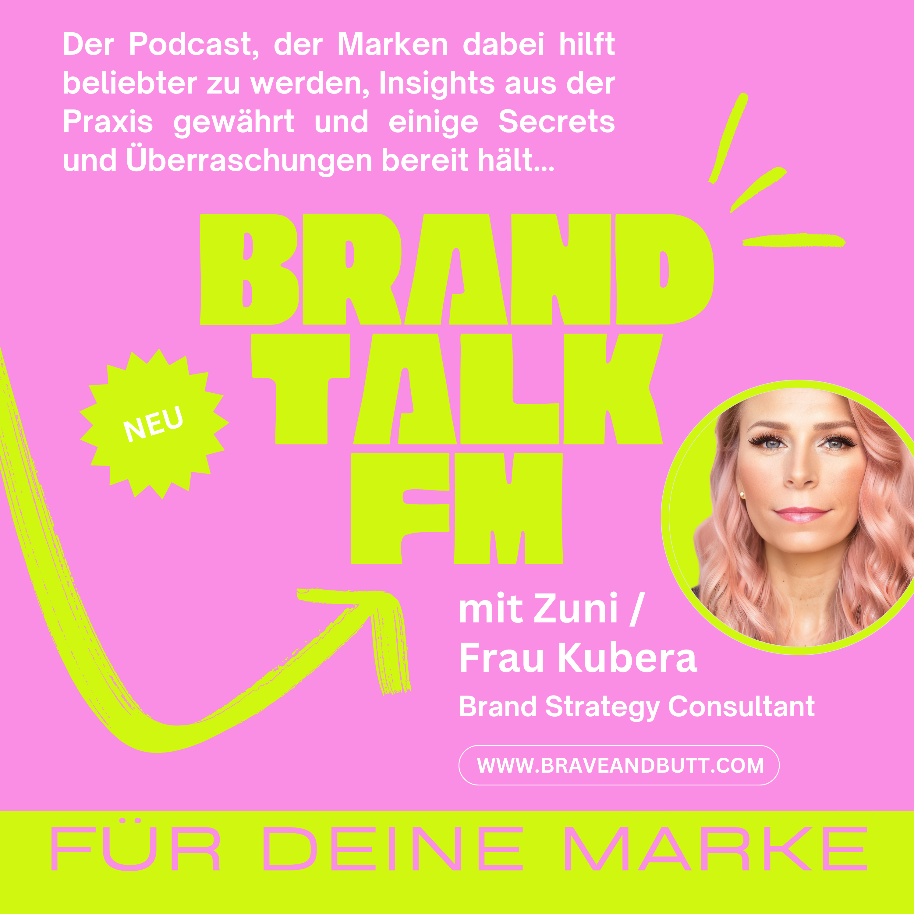BRAND TALK FM — Marken zum Verlieben podcast artwork
