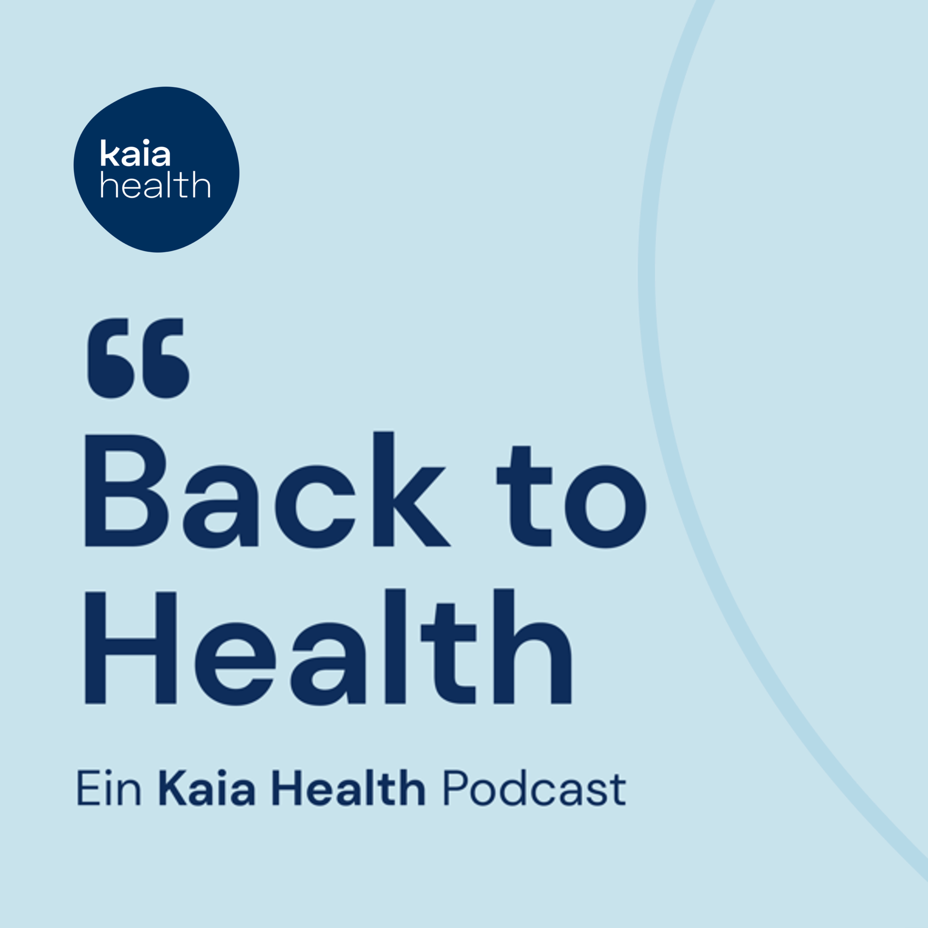 Back to Health podcast artwork