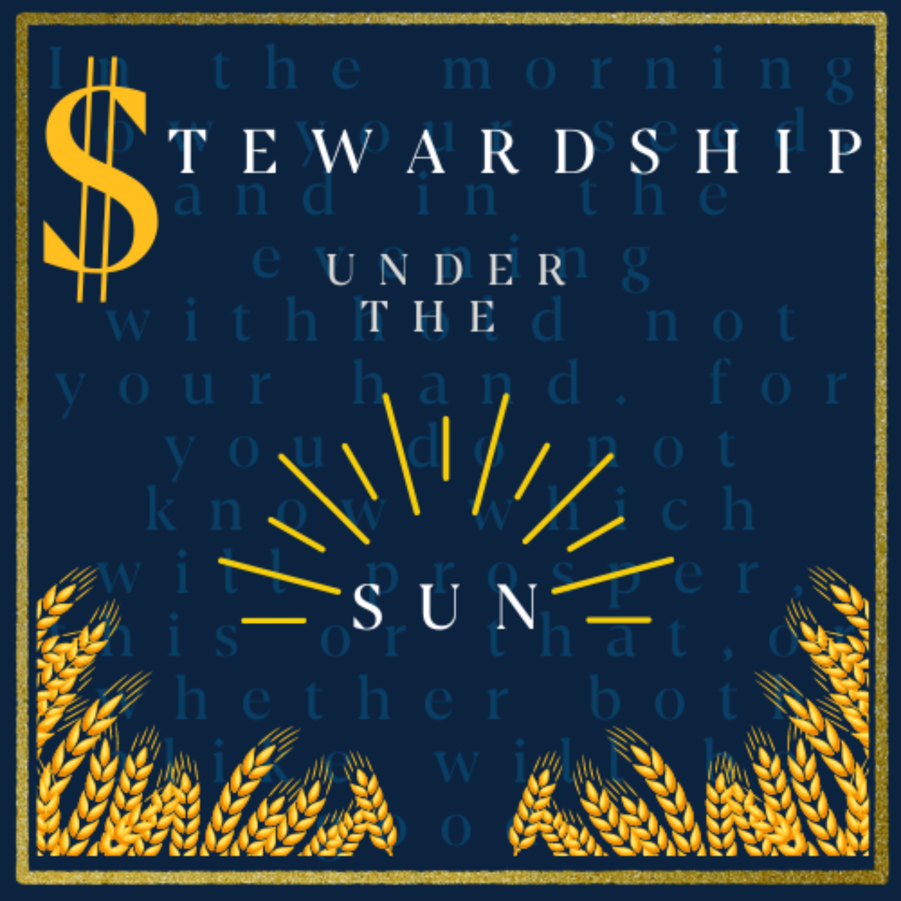 Stewardship Under the Sun