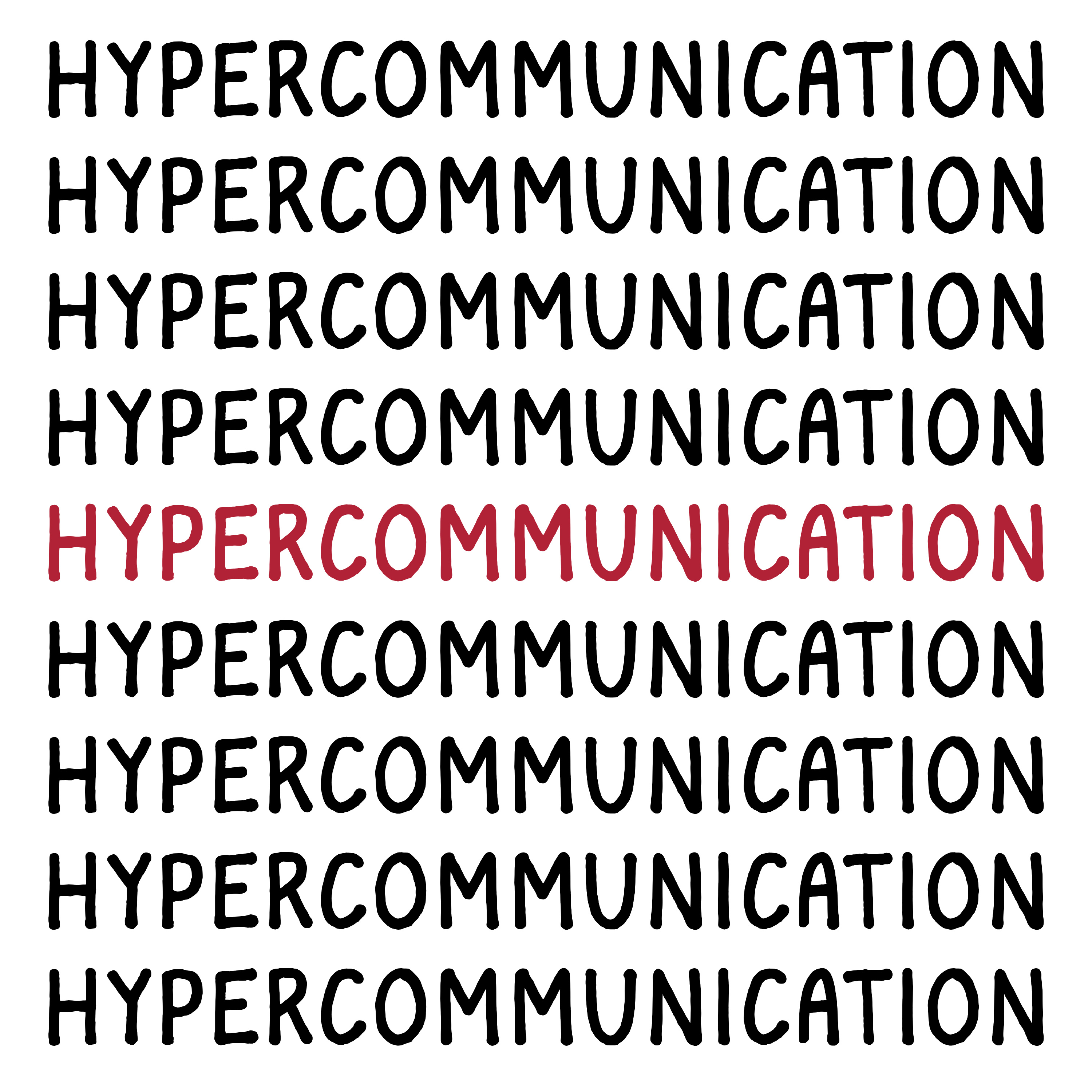 Artwork for Hypercommunication