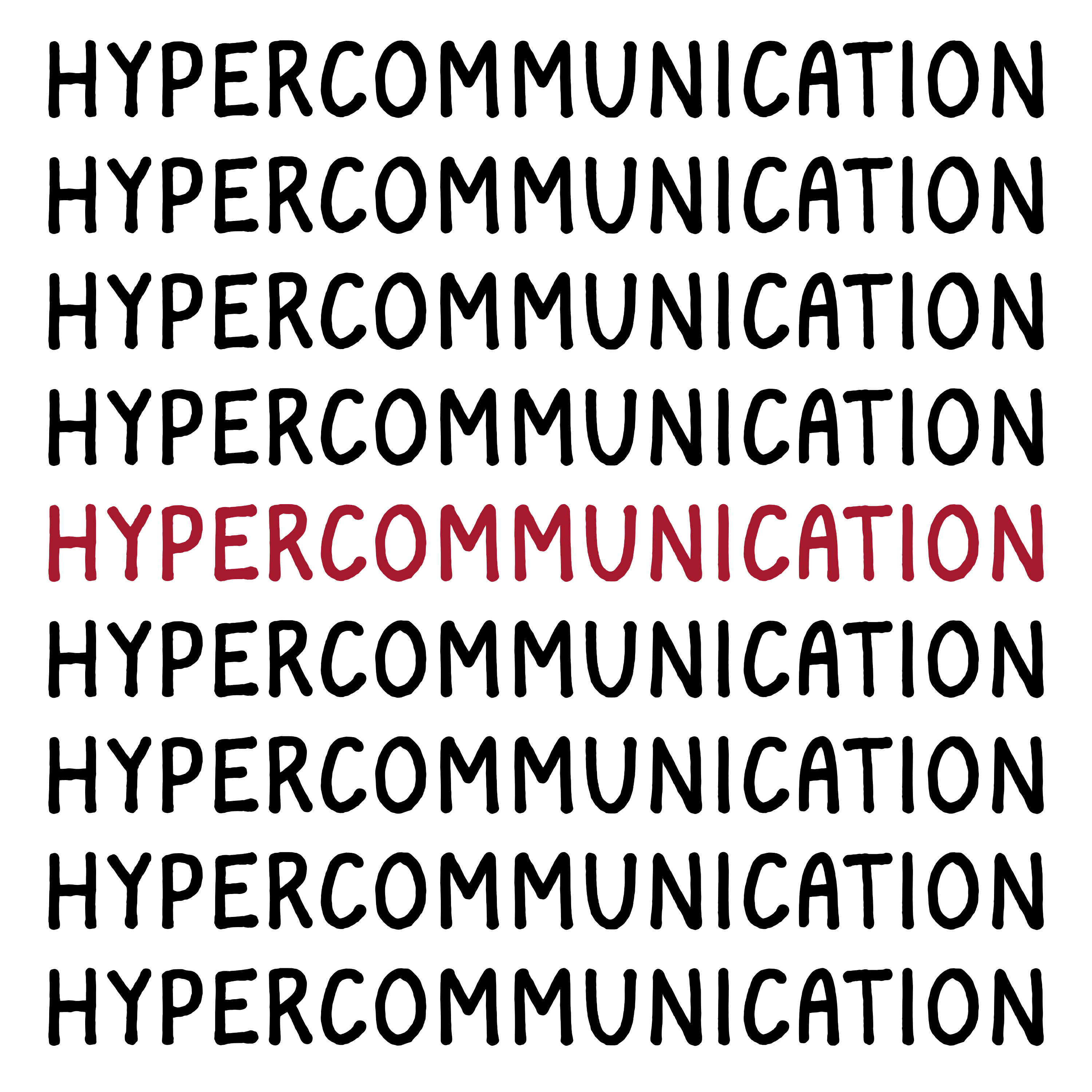 Artwork for Hypercommunication