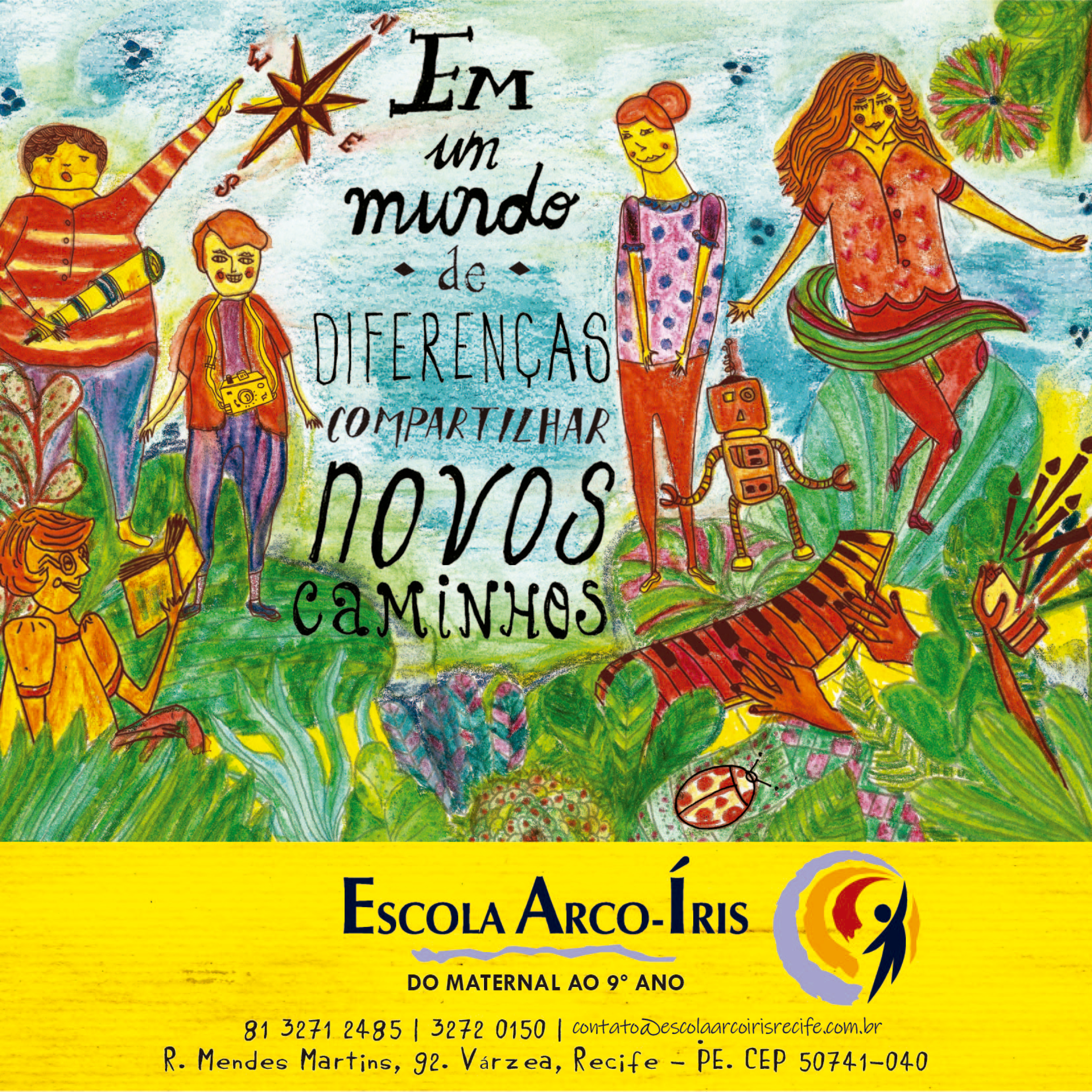 Arco-Íris Cast