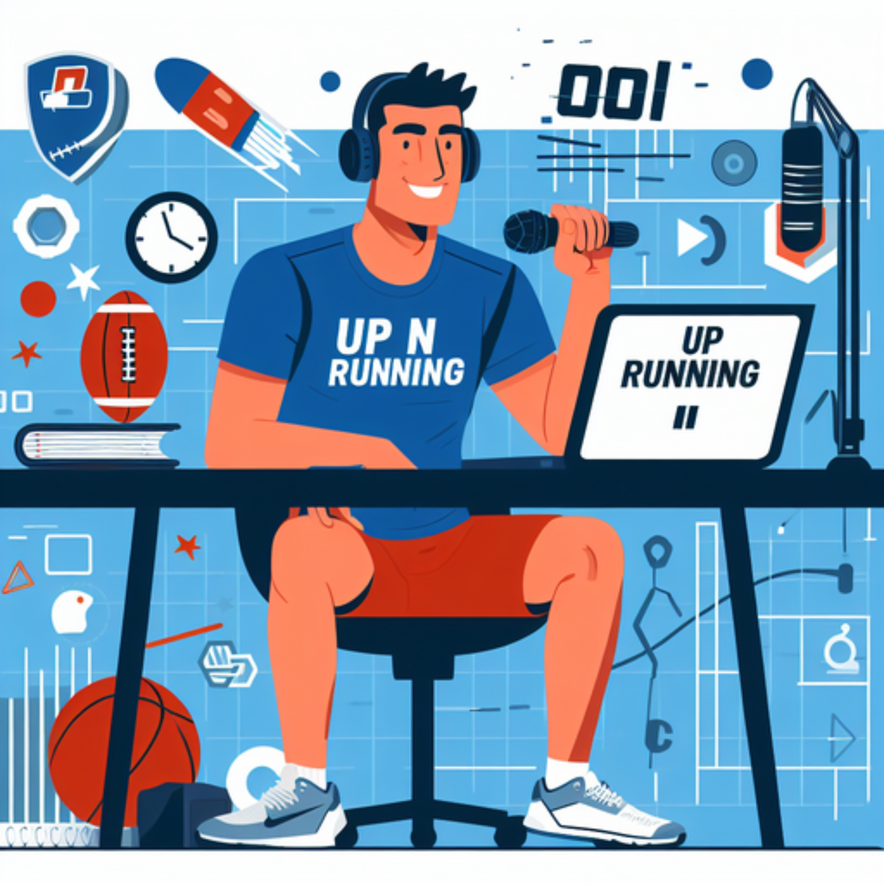 Up N Running POD podcast artwork
