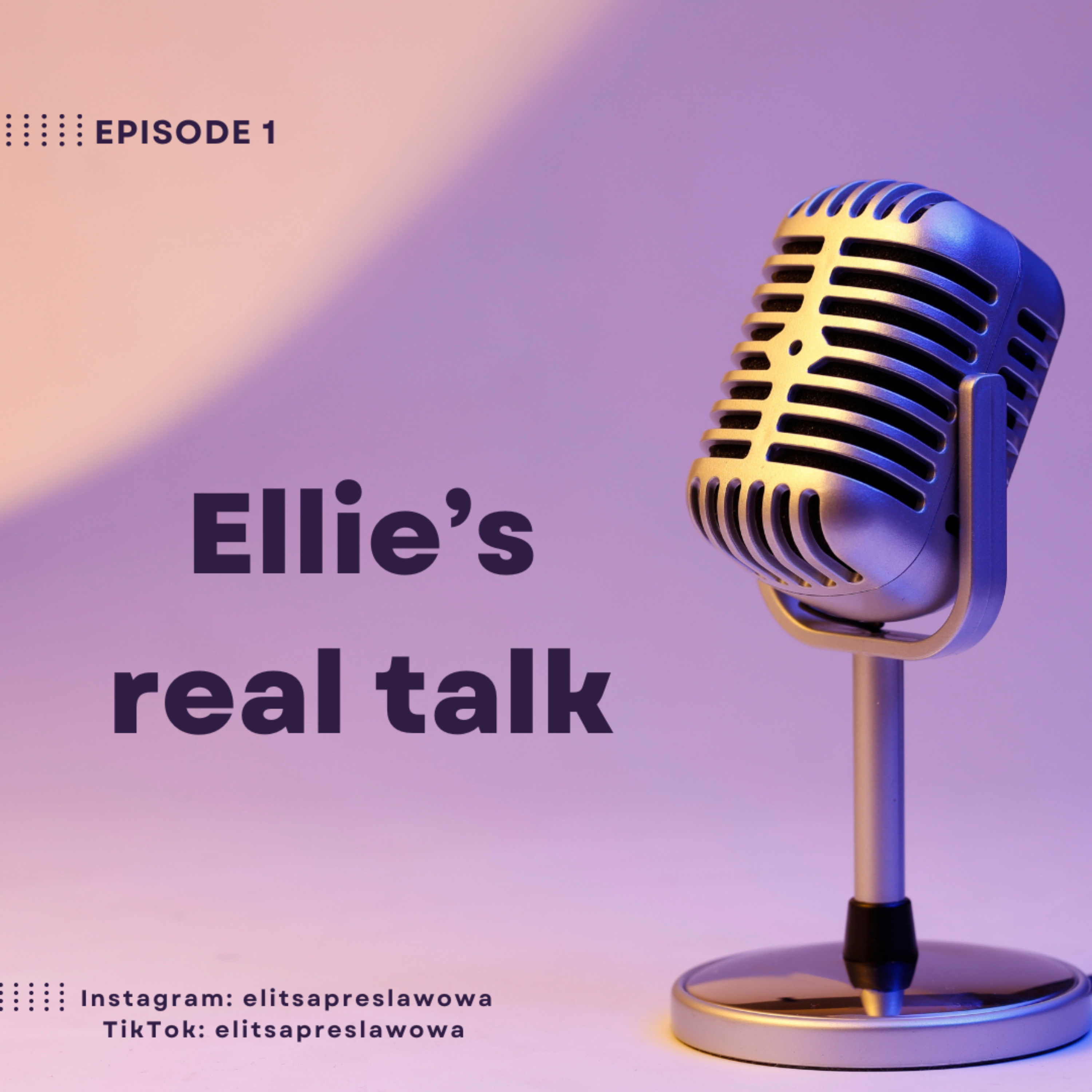 Ellie's Real Talk podcast artwork