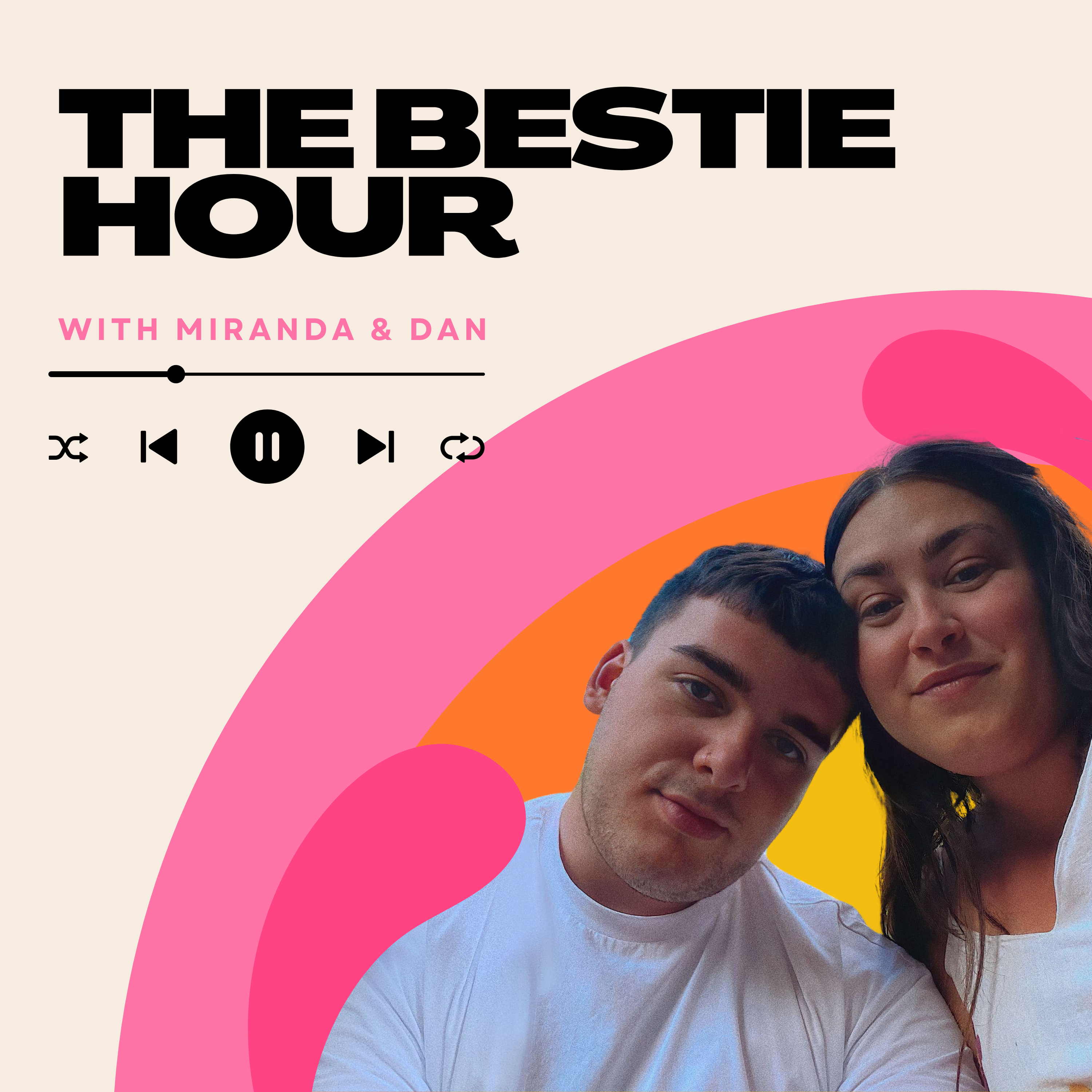 The Bestie Hour podcast artwork