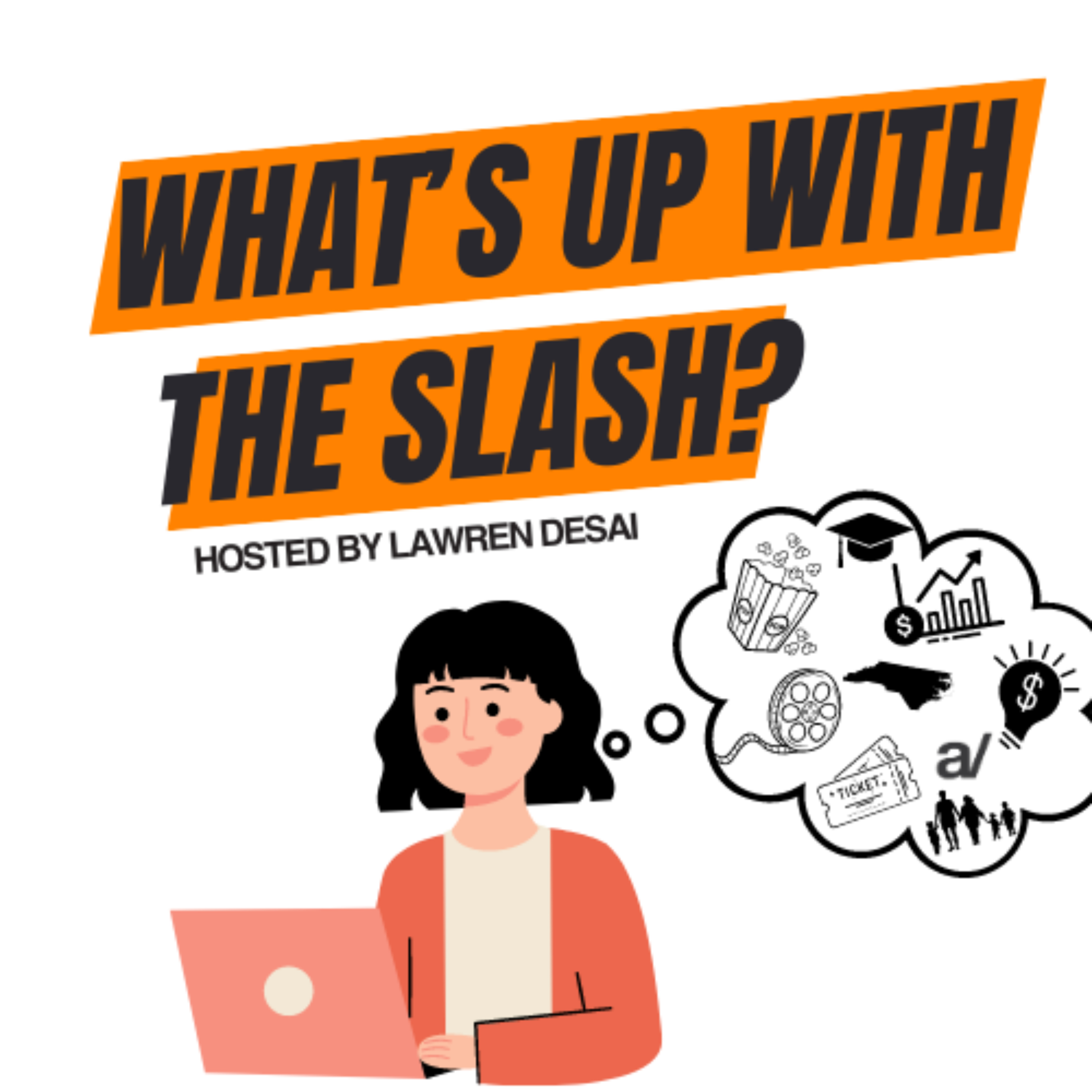 What's up with the slash? podcast artwork