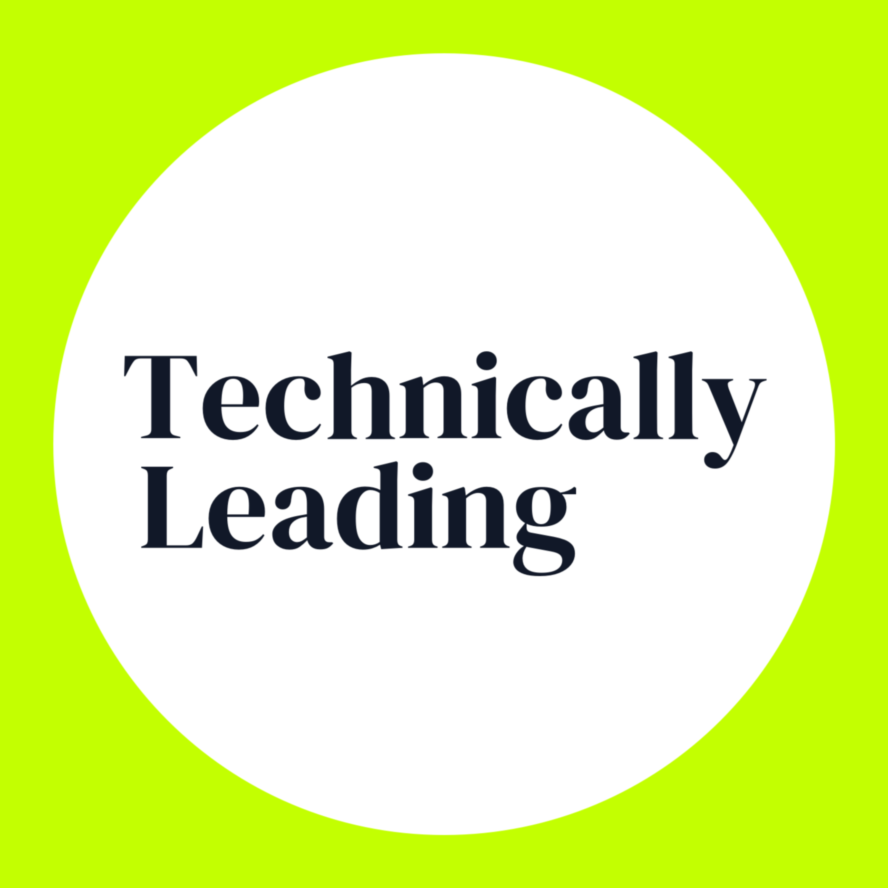 Technically Leading podcast artwork