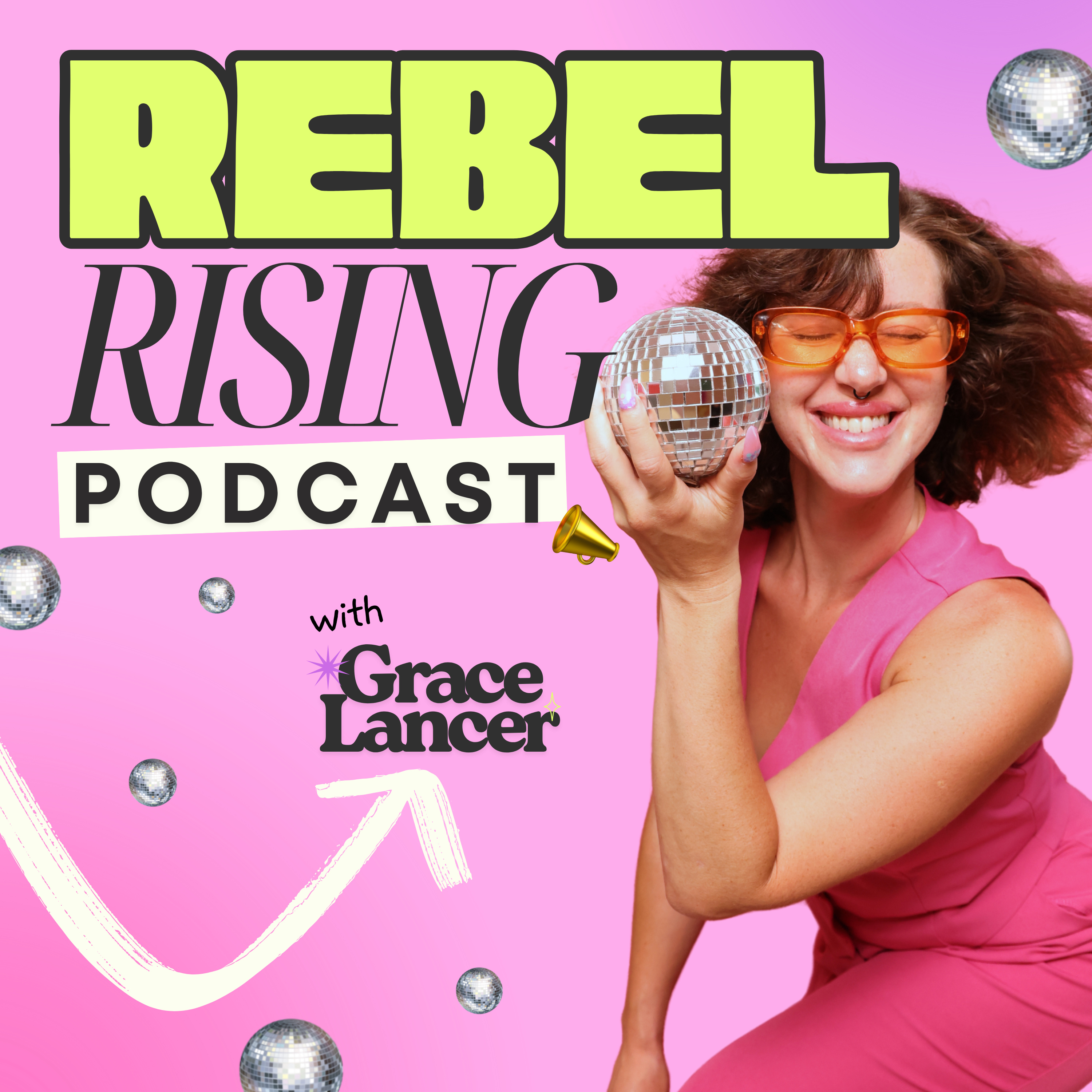 Rebel Rising with Grace Lancer cover art