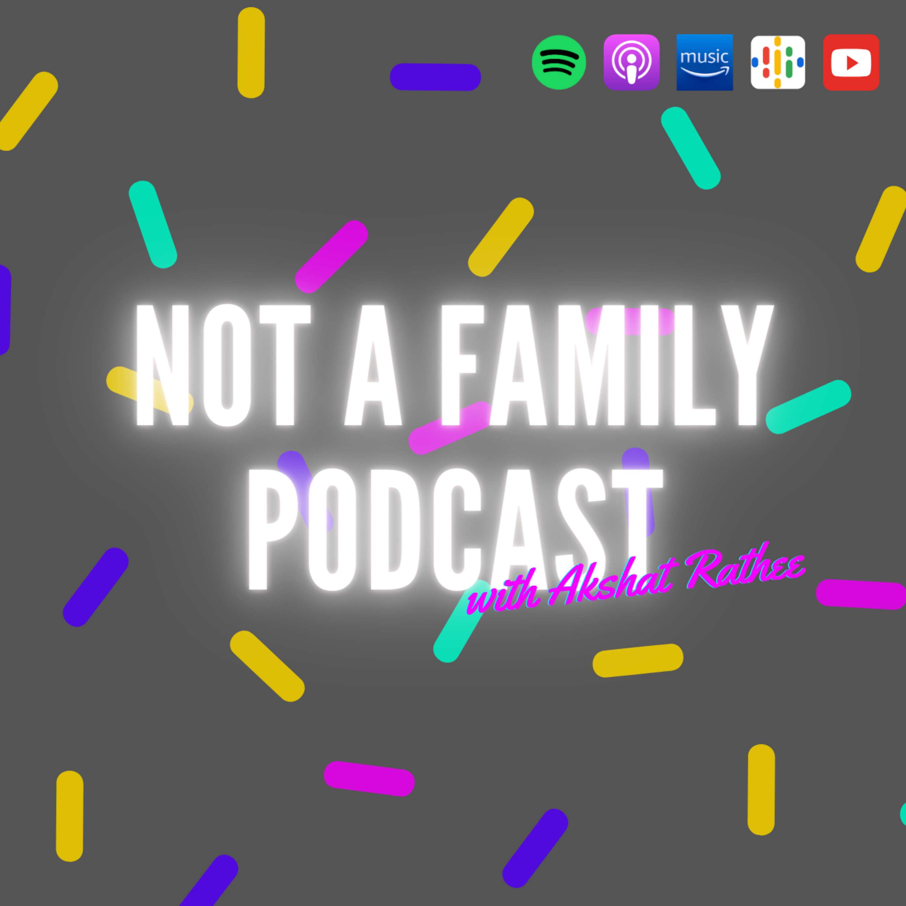 Not a family podcast podcast artwork