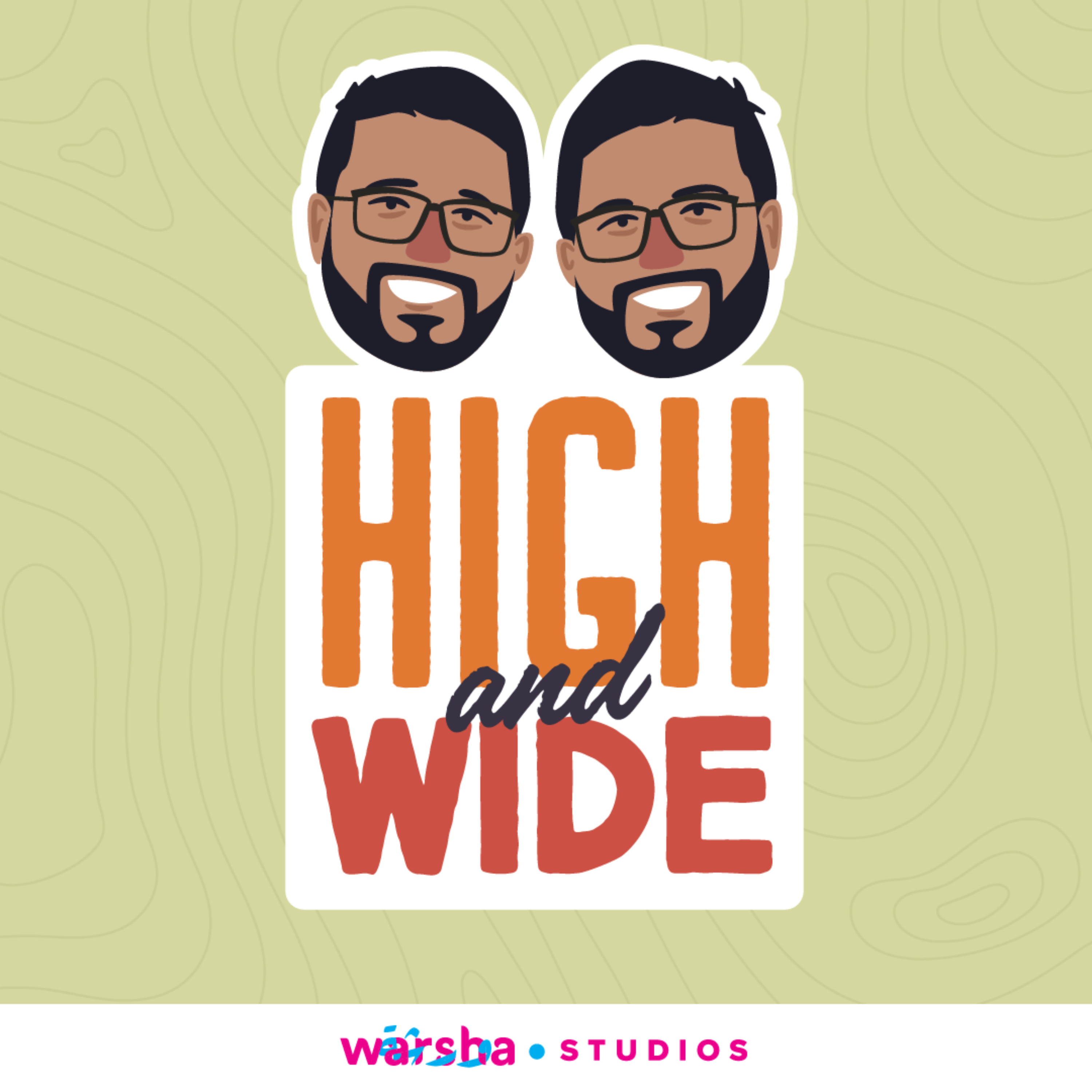 High and Wide podcast artwork