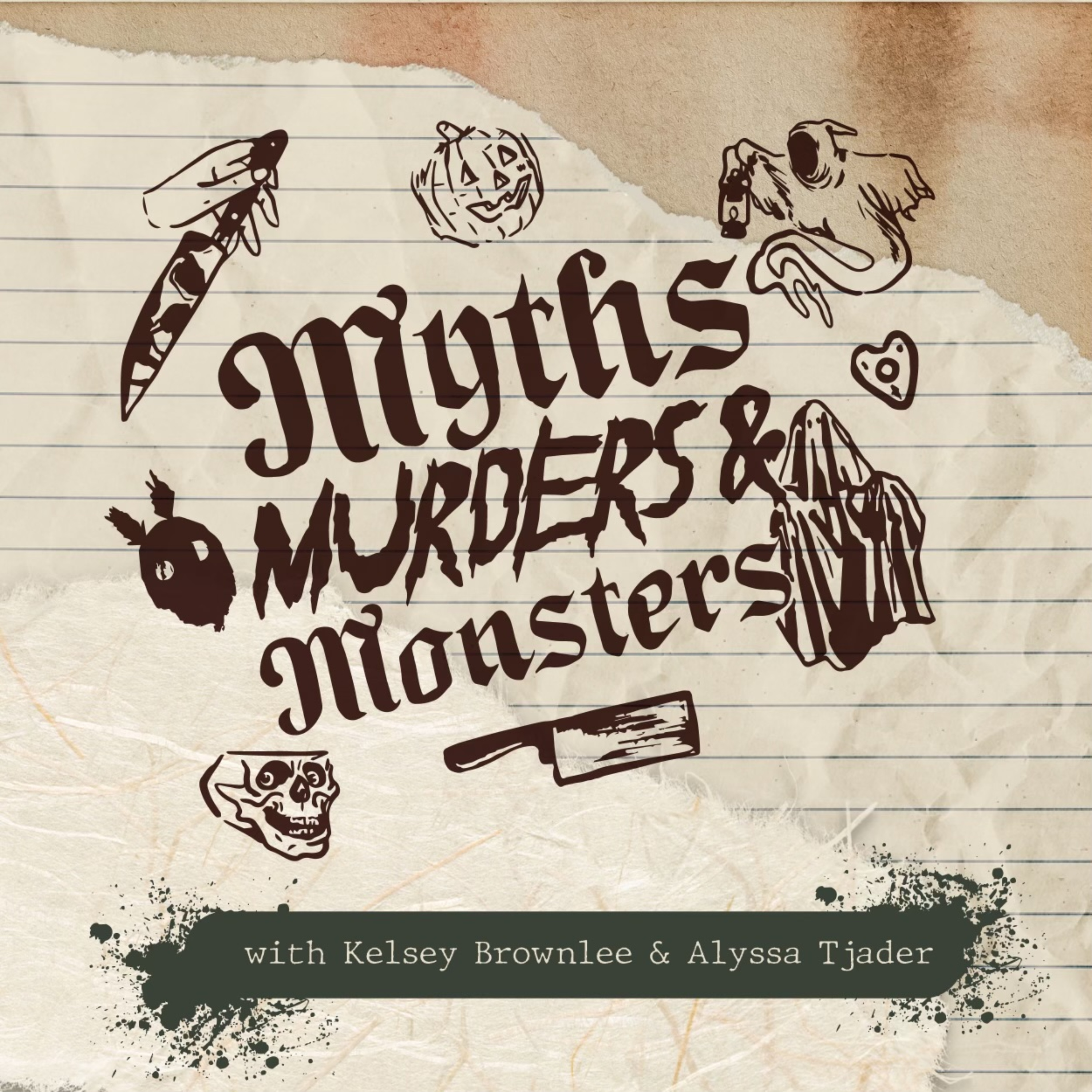 Myths Murders and Monsters podcast artwork
