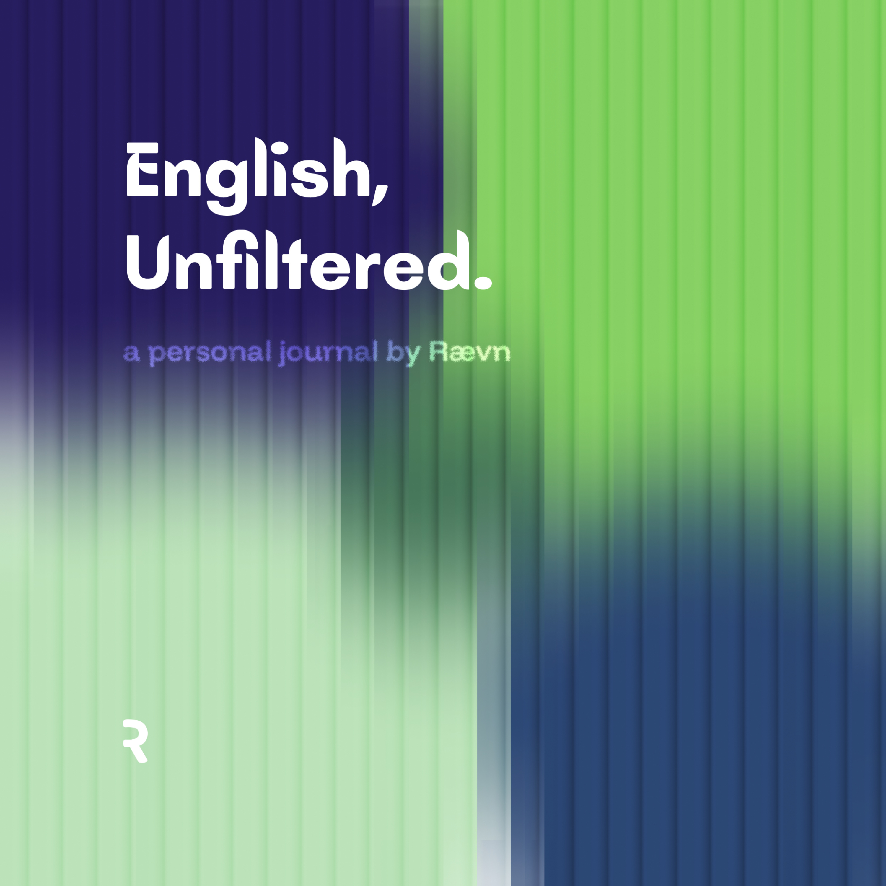 English, Unfiltered. podcast artwork