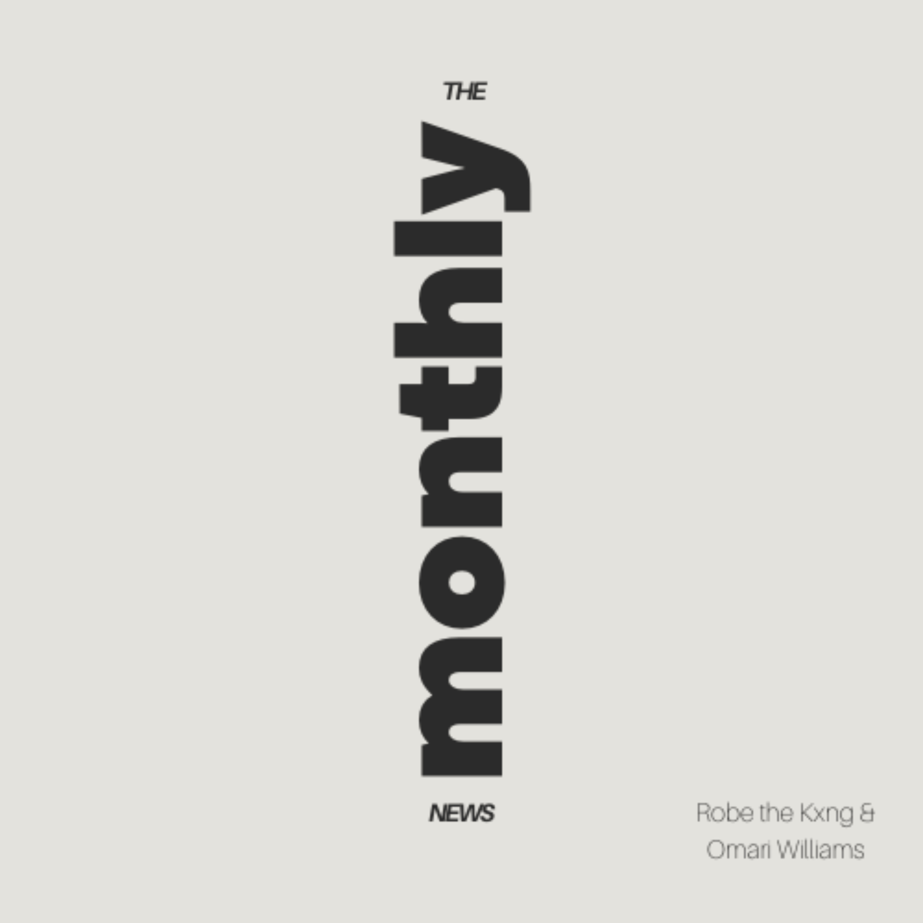 The Monthly News podcast artwork