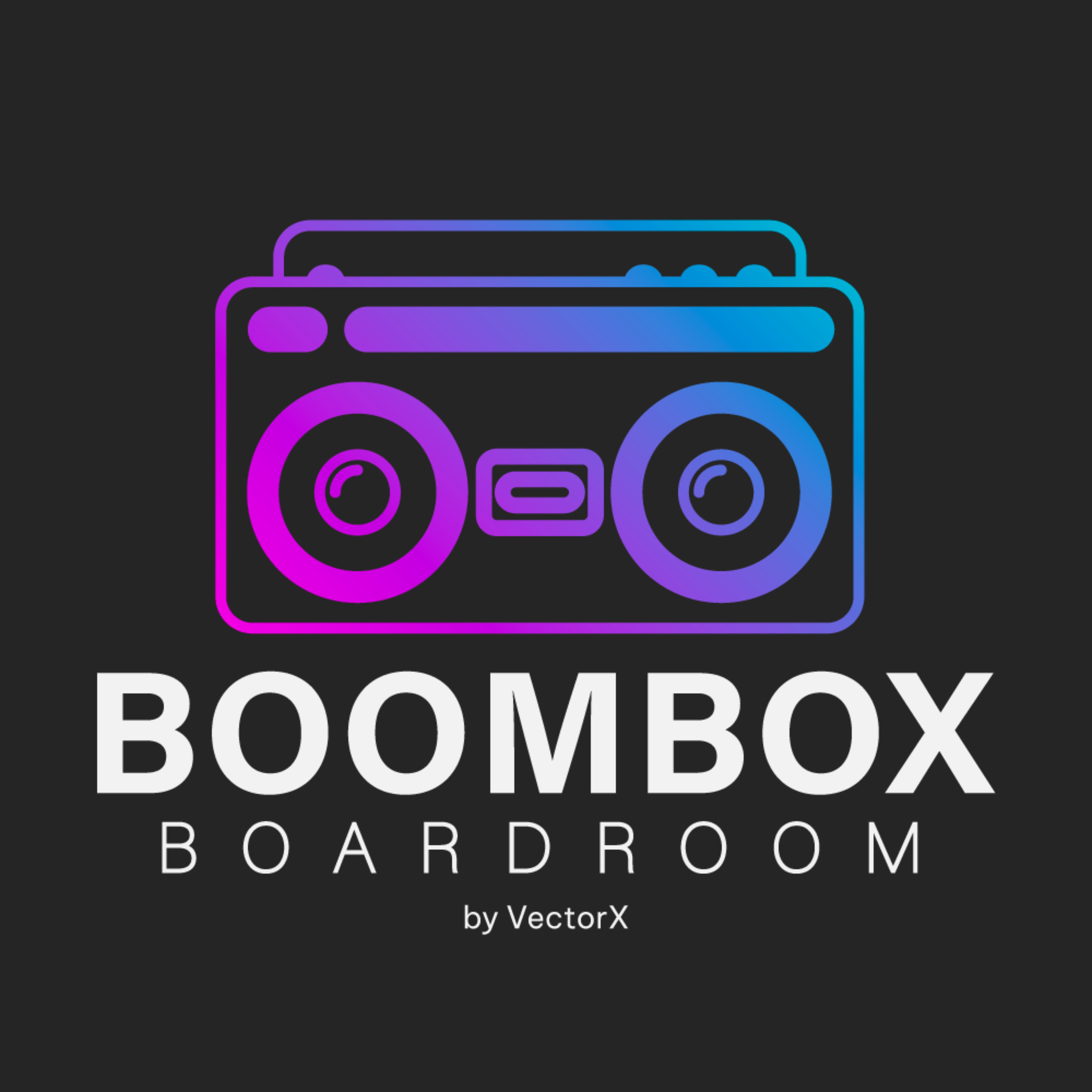 Boombox Boardroom podcast artwork