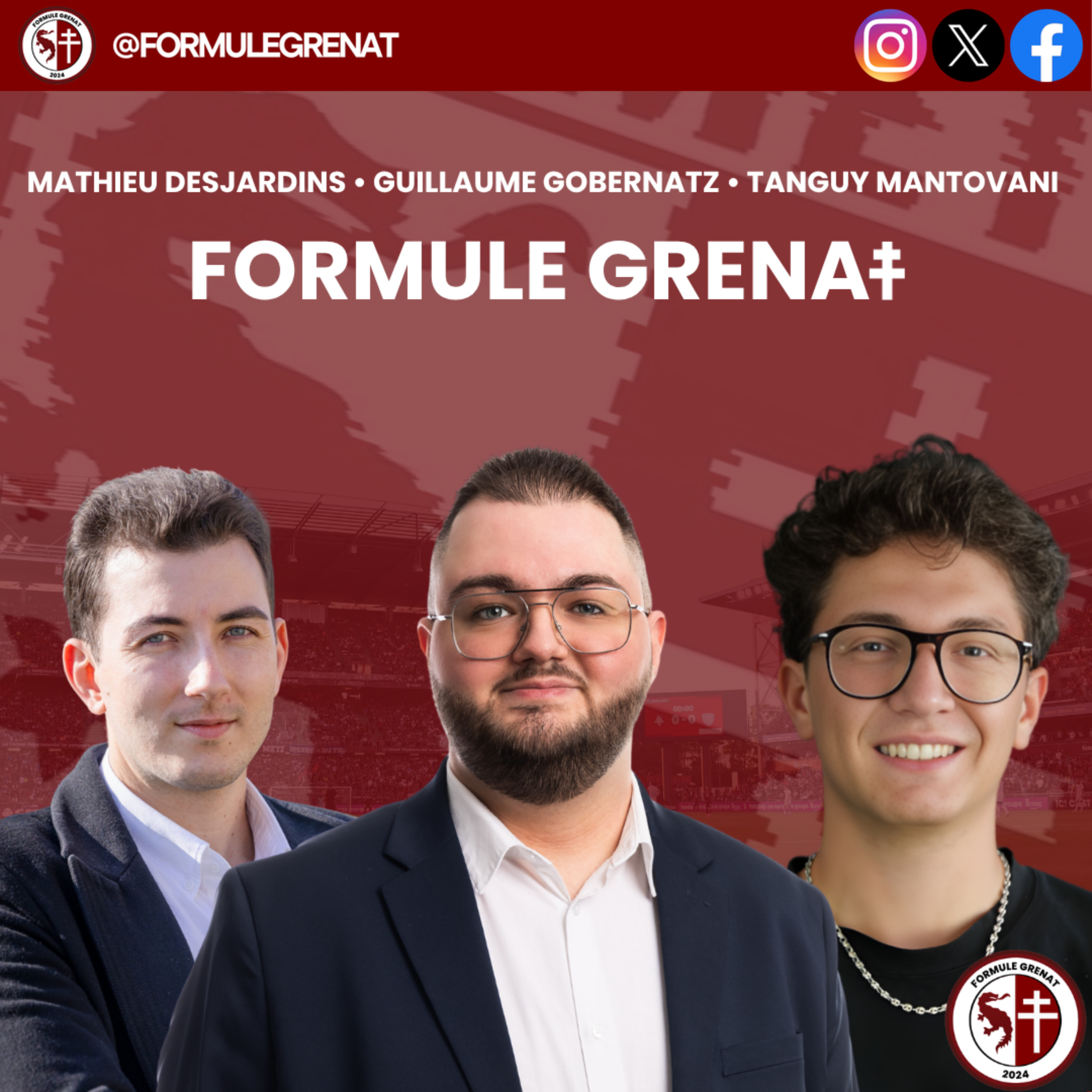 Illustration du podcast Formule Grenat : Toute l'actualité du FC Metz à écouter en podcast !